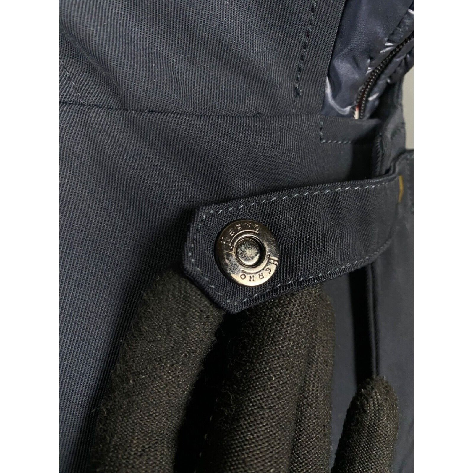Herno Herno Men's Blue Lined Down Insulated Long Coat Size L-XL Size US L / EU 52-54 / 3 - 12 Thumbnail