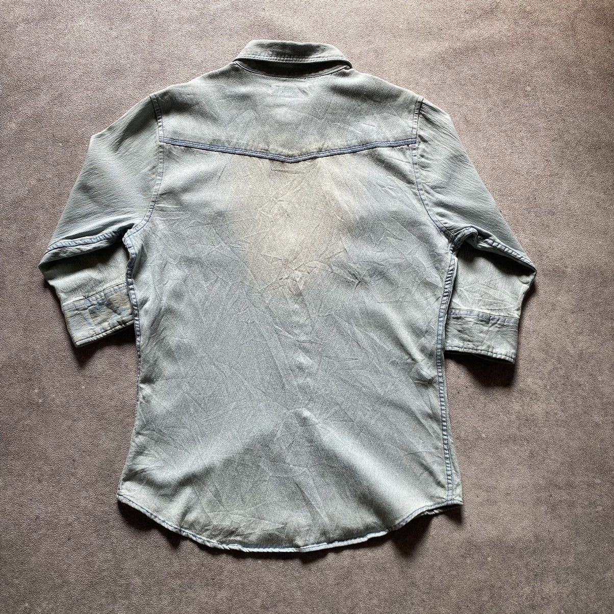 Tete Homme Tete Homme Western Washed Denim Size US M / EU 48-50 / 2 - 2 Thumbnail