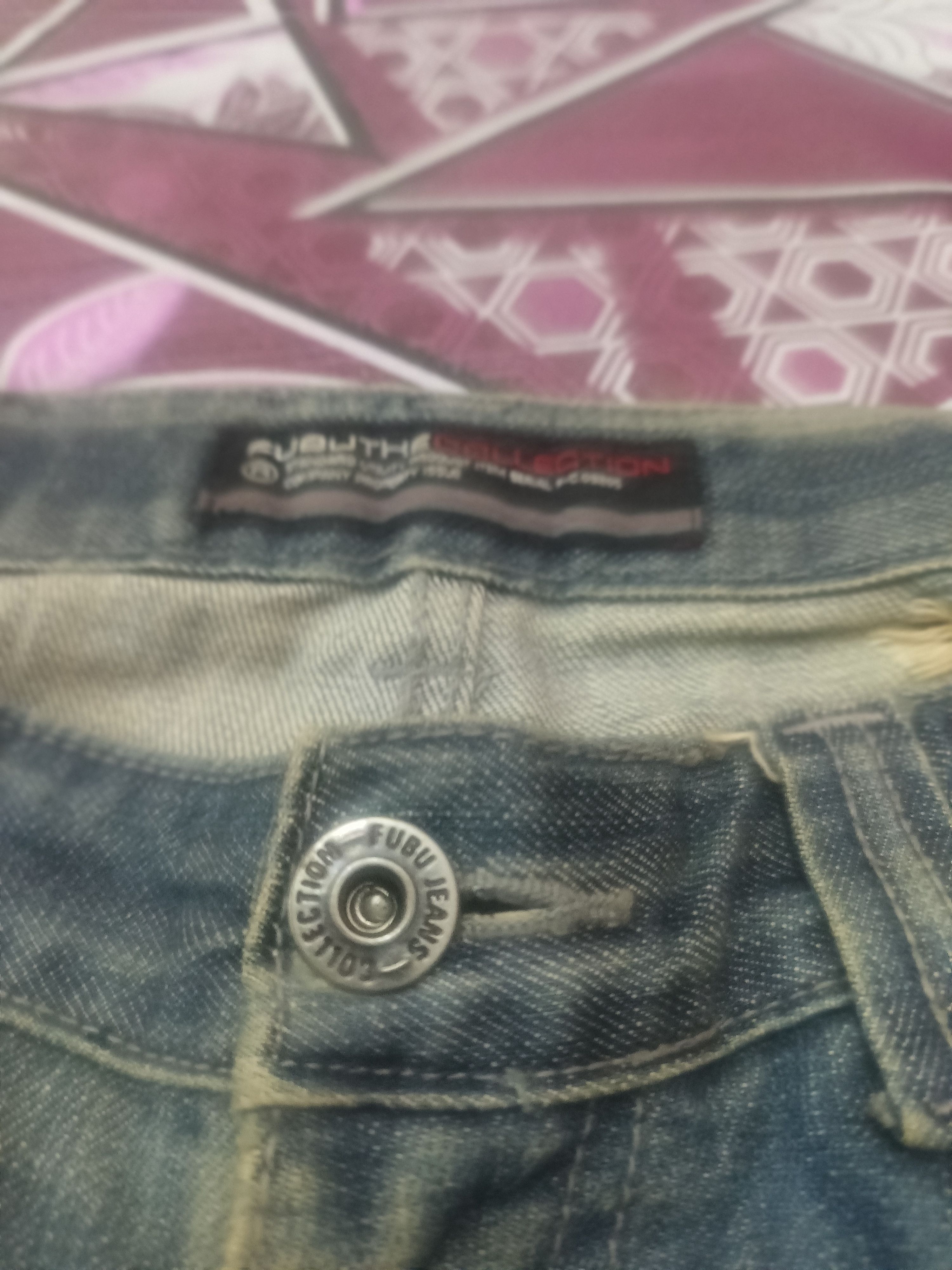 Fubu × Japanese Brand Fubu jeans collection style distressed denim Size US 31 - 9 Thumbnail