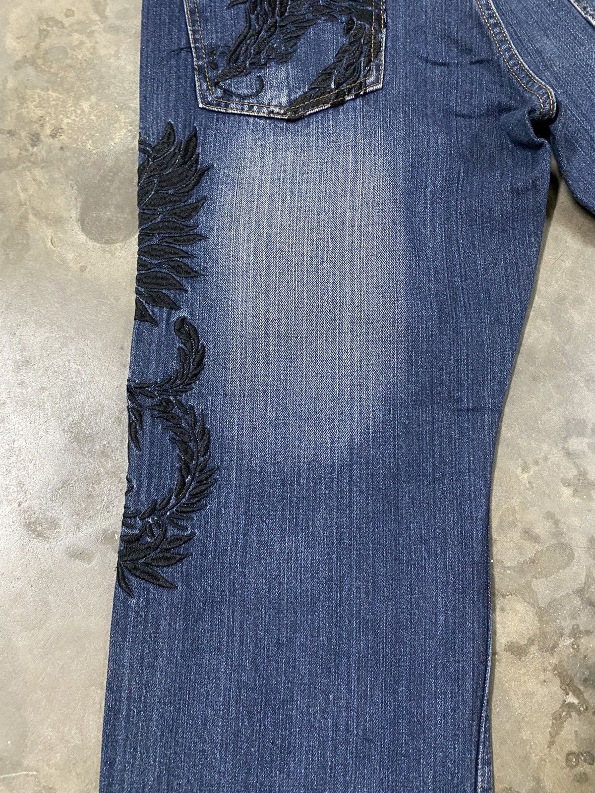 Hysteric Glamour × If Six Was Nine × Japanese Brand Japan Karakuri Embroidered Design Jeans @252 Size US 31 - 10 Thumbnail