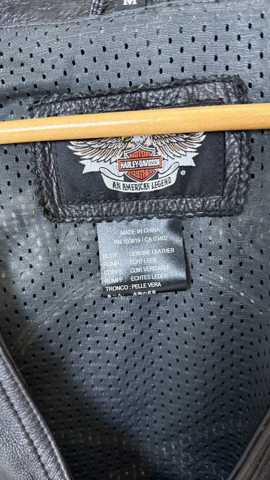 Harley Davidson Harley Davidson Vintage Leather Vest Size US M / EU 48-50 / 2 - 5 Thumbnail
