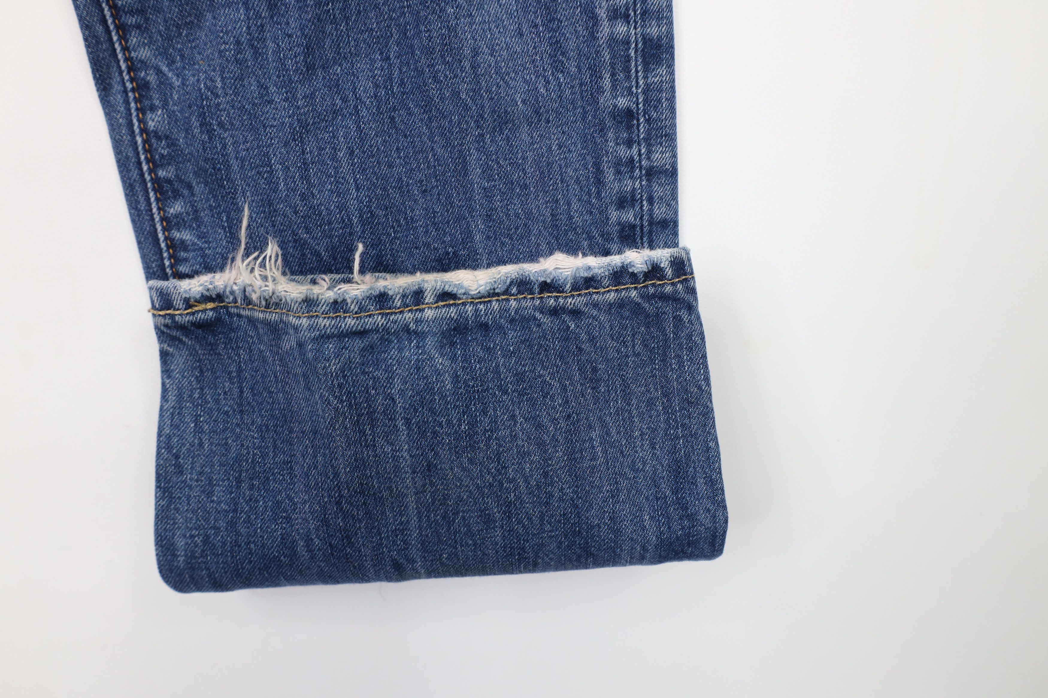 Abercrombie & Fitch × Vintage Vintage Abercrombie & Fitch Slim Straight Button Fly Jeans Size US 33 - 5 Thumbnail