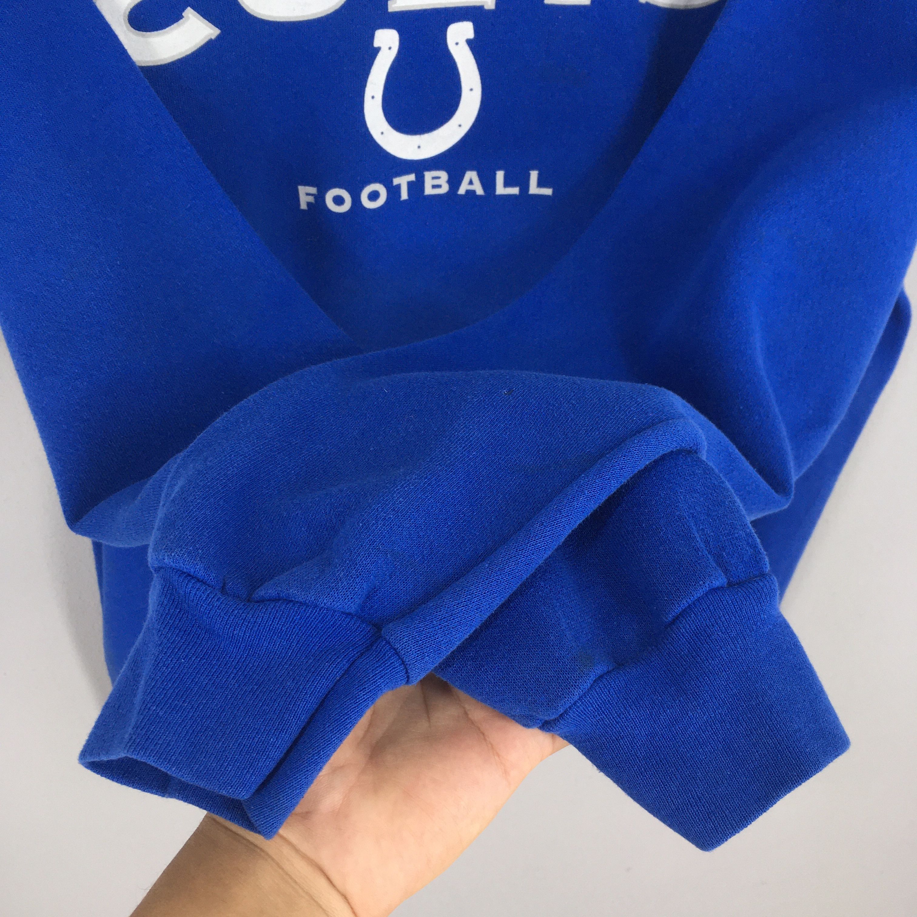 NFL Vintage Indianapolis Colts NFL Blue Sweatshirt XLarge Size US XL / EU 56 / 4 - 4 Thumbnail