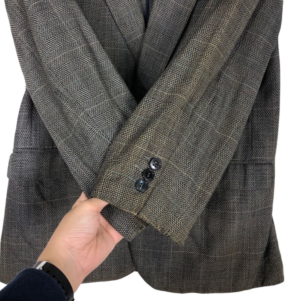 Japanese Brand 🔥Vintage Lanvin Paris Double Breast Coats Jacket Size US M / EU 48-50 / 2 - 13 Thumbnail