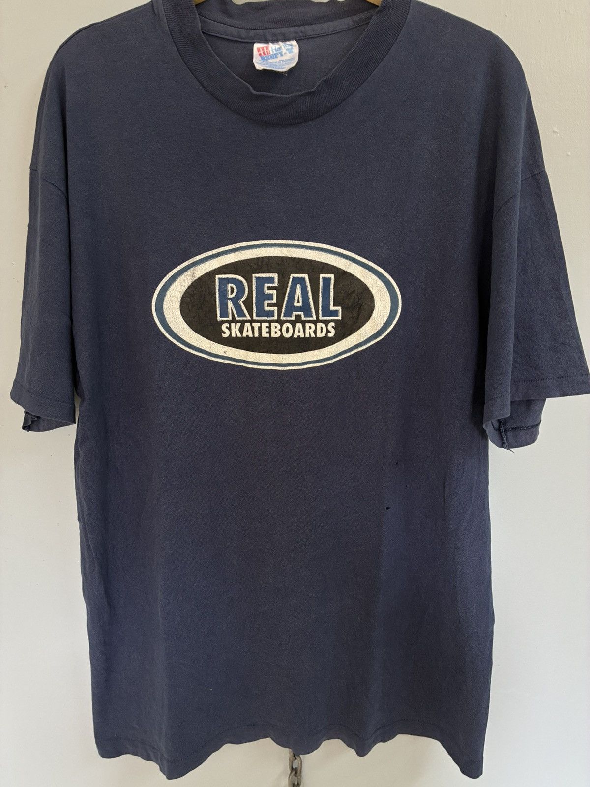 Vintage Vintage 90s Real Skateboard oldskate t shirt Size US L / EU 52-54 / 3 - 3 Thumbnail