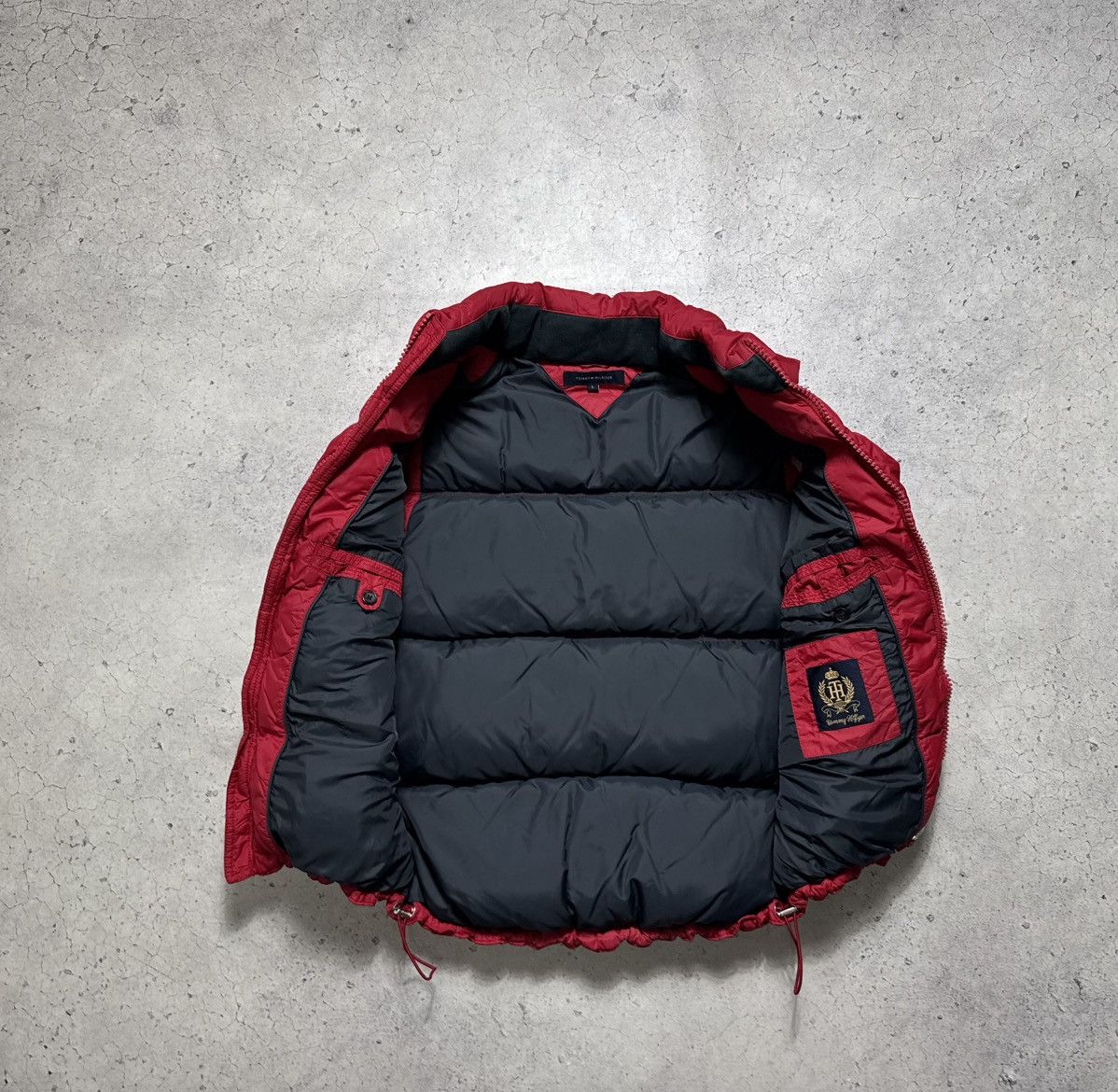 Tommy Hilfiger Tommy Hilfiger Red Down Puffer Vest Jacket Size L Size US L / EU 52-54 / 3 - 7 Thumbnail