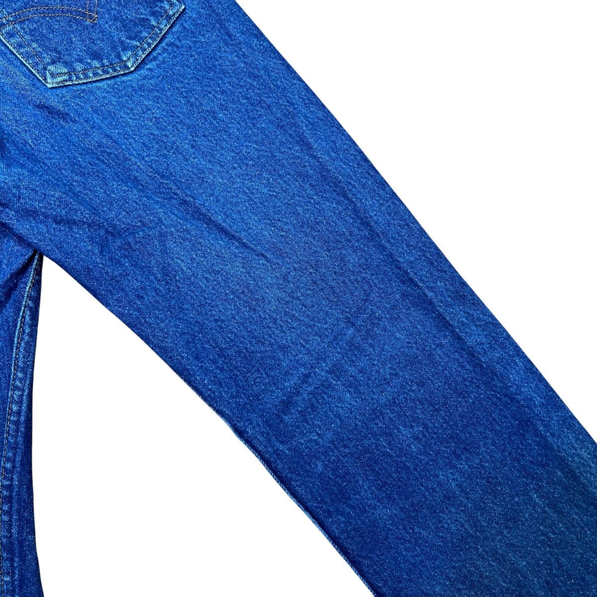 Levi's Vtg 1980s Levi’s 701 Button Fly Student USA Blue Denim Pants Size 24" / US 00 / IT 34 - 12 Thumbnail