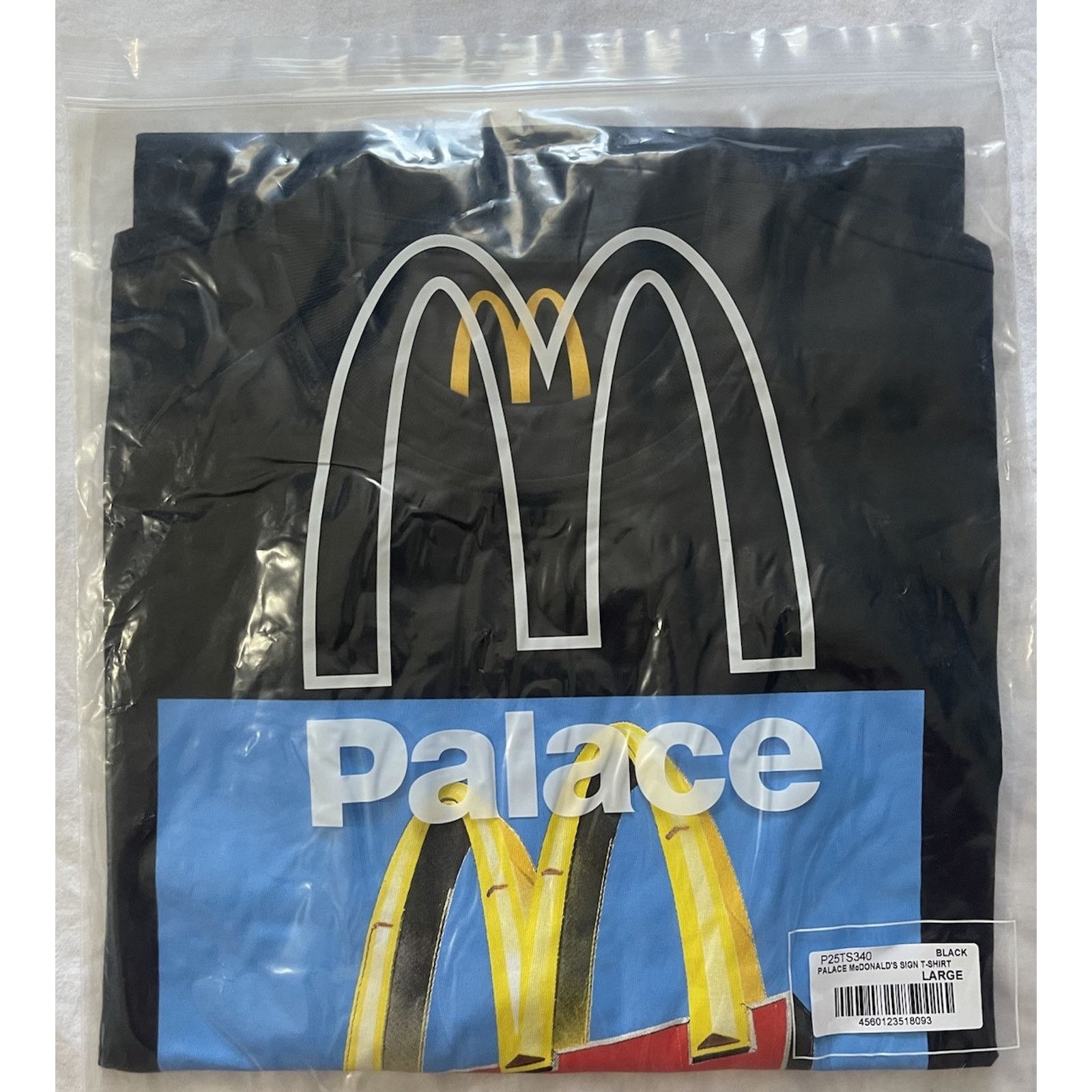 Palace NWT Palace x McDonald's Arch Sign Skateboard T-shirt Black Size US L / EU 52-54 / 3 - 2 Thumbnail