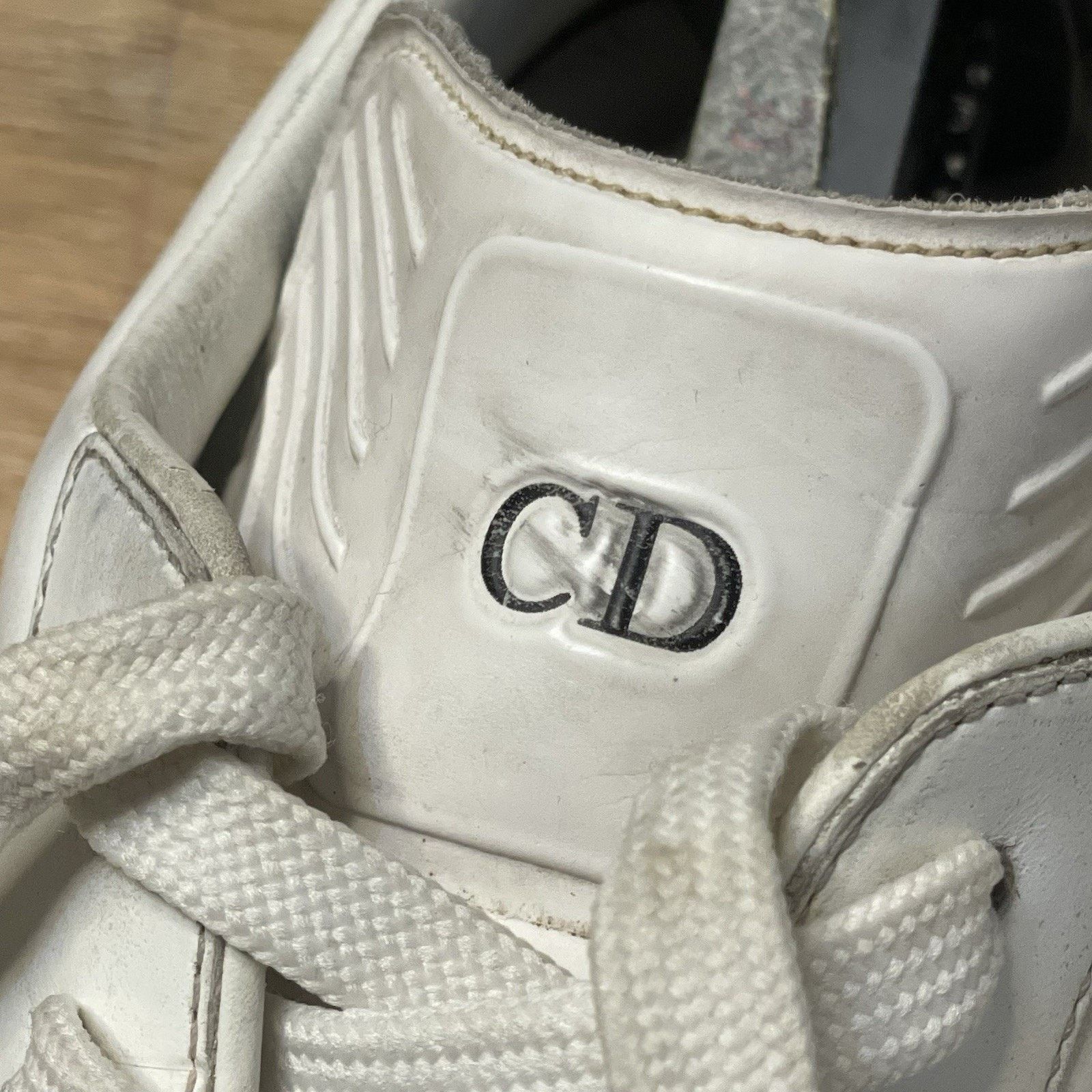 Dior Christian Dior Homme Sneakers Men's Low TOP white Leather Size US 9 / EU 42 - 11 Thumbnail
