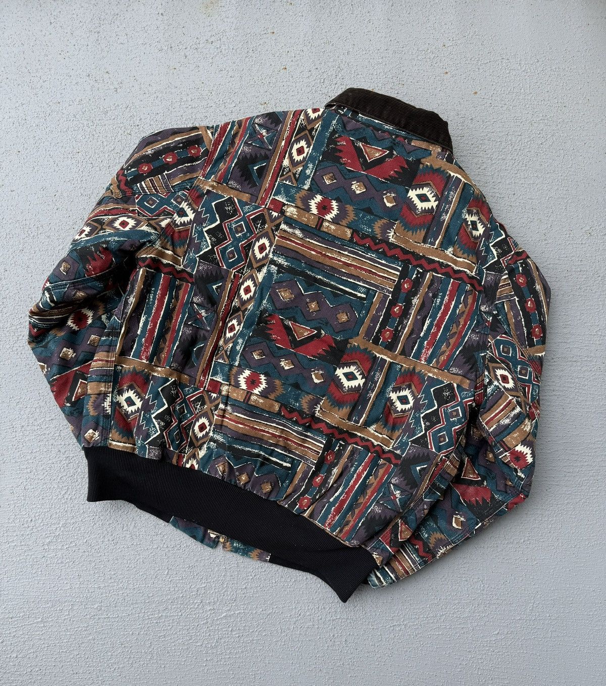 Carhartt 90s Carhartt JQ2472 Aztec AOP Size US L / EU 52-54 / 3 - 3 Thumbnail