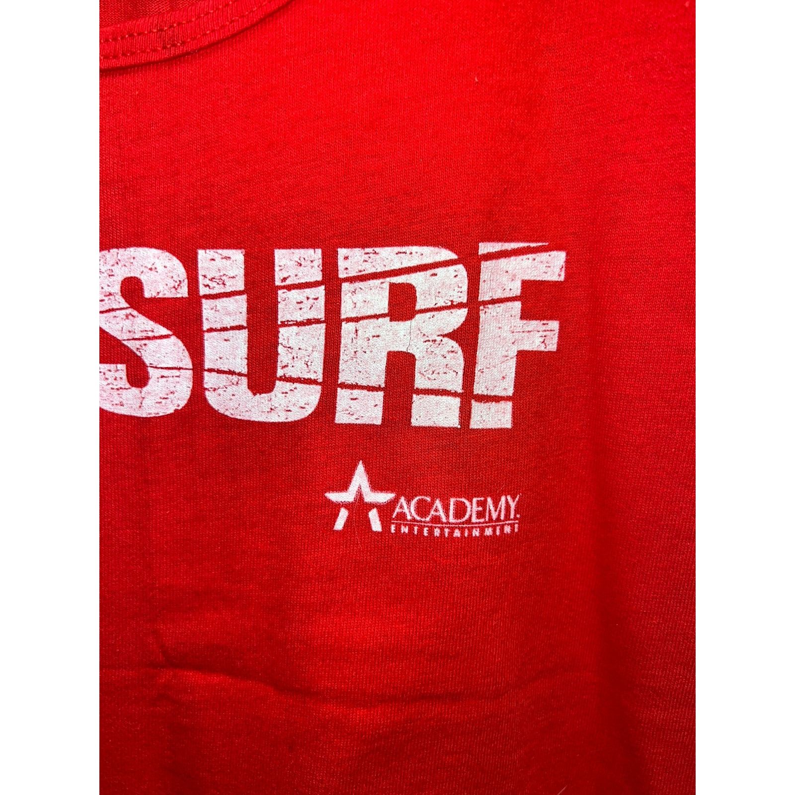 Fruit Of The Loom Vintage Red Surf Move Shirt Action Thriller Tank Tee Rare L Size US L / EU 52-54 / 3 - 4 Thumbnail