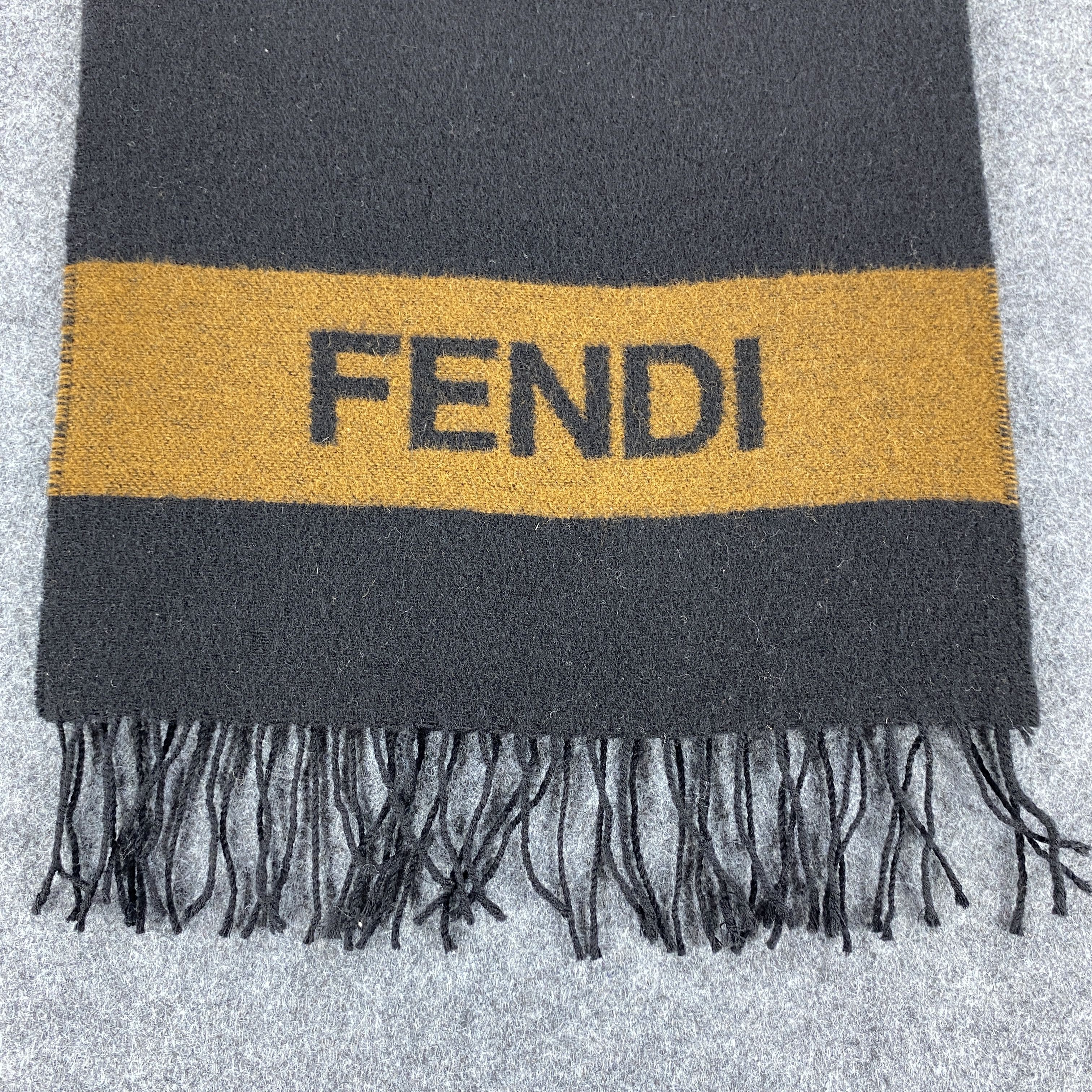 Fendi × Vintage GF10417 Fendi Scarf Neck Wear Muffler Size ONE SIZE - 6 Thumbnail