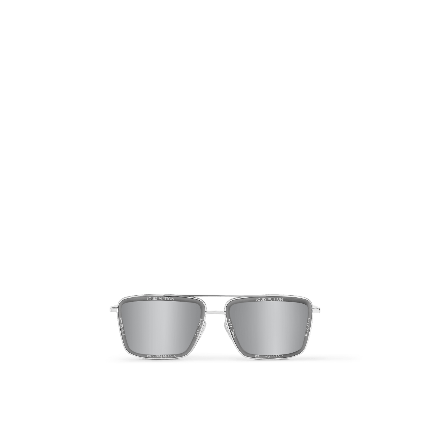 Louis Vuitton LV Super Vision Metal Square Sunglasses Size ONE SIZE - 1 Thumbnail