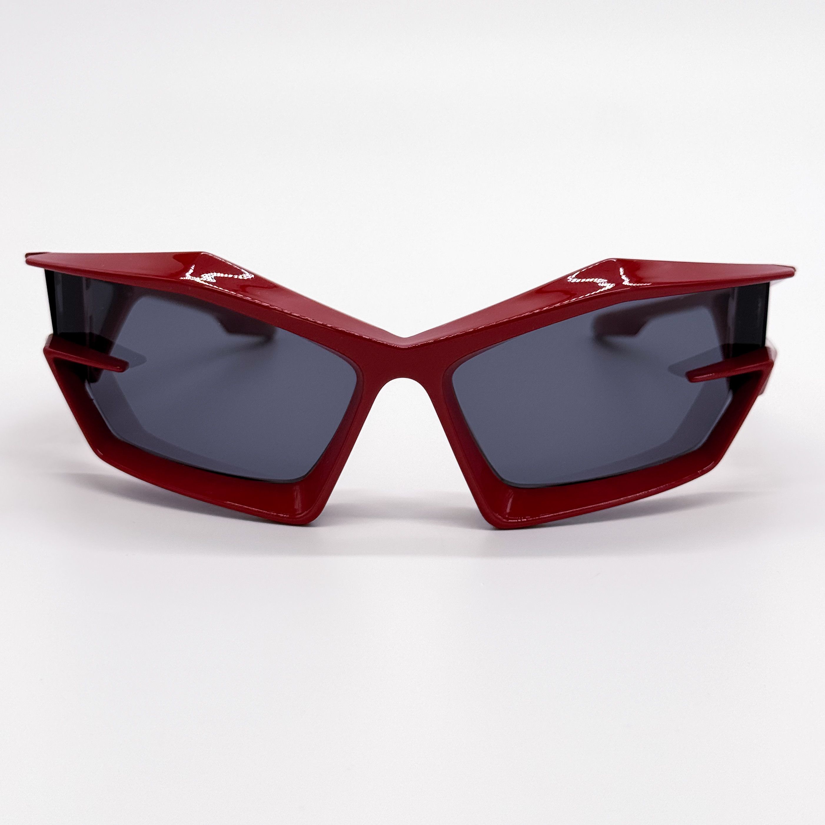 Givenchy NEW GV40049U 66A GIVENCHY UNISEX RED SUNGLASSES Size ONE SIZE - 3 Thumbnail