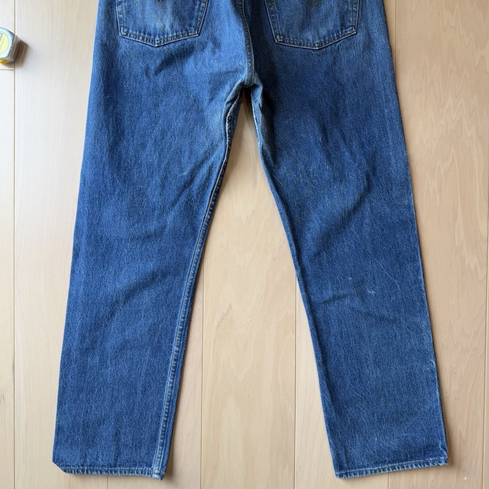 Levi's Vintage Levis 501 Jeans 37 Blue 80s Dark Wash Made in USA Size US 37 - 8 Thumbnail