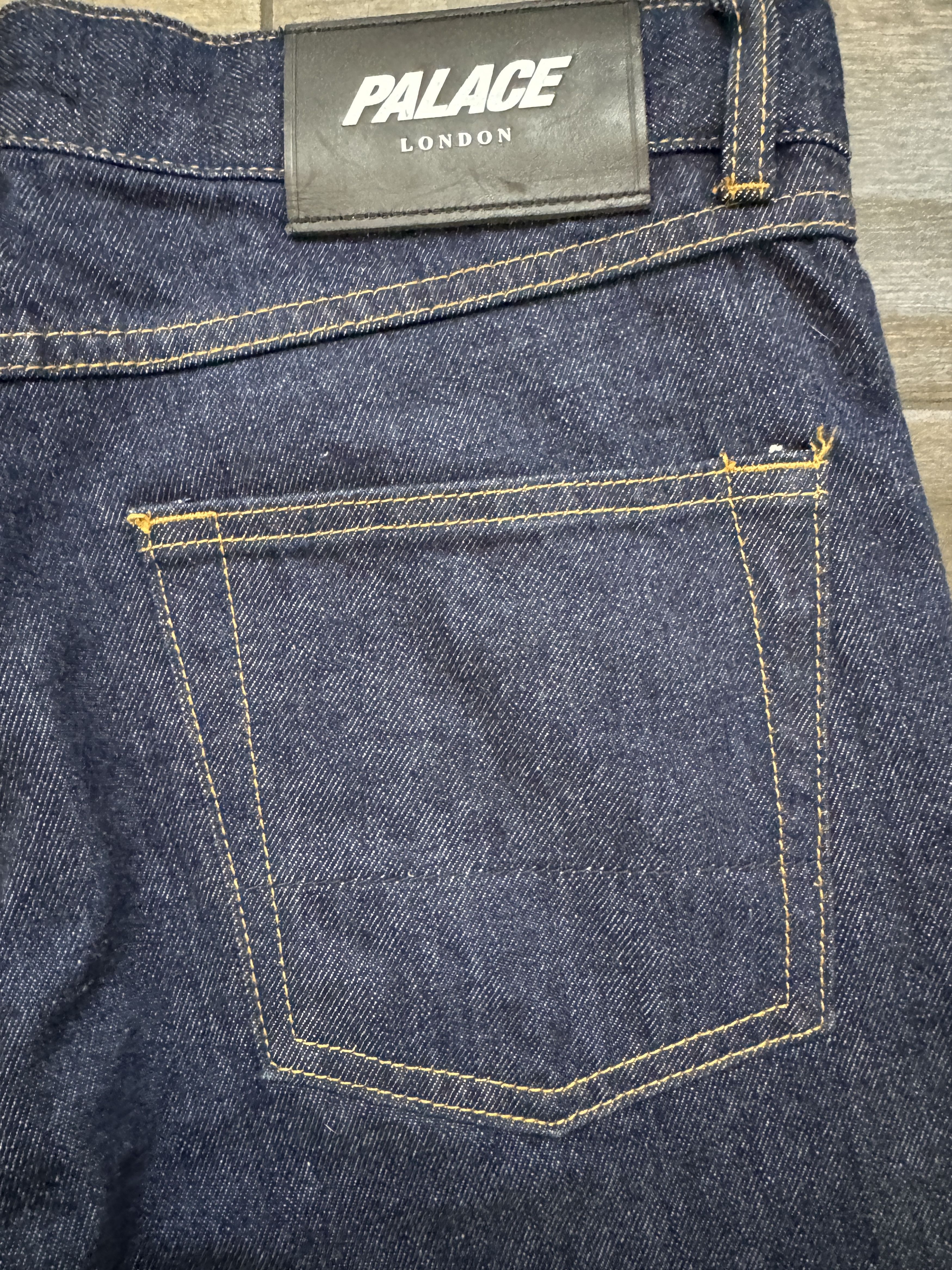 Palace Palace Straight Denim Dark Indigo Blue Size US 30 / EU 46 - 9 Thumbnail