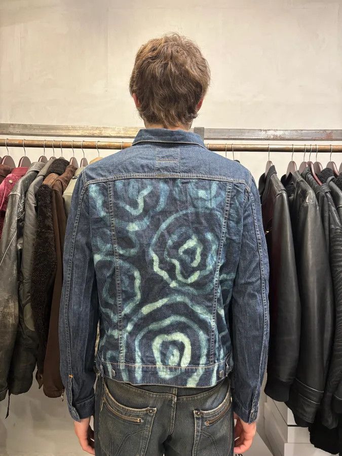 Helmut Lang × Vintage 1999 Helmut Lang Psycho Brut Denim Jacket Size US S / EU 44-46 / 1 - 6 Thumbnail
