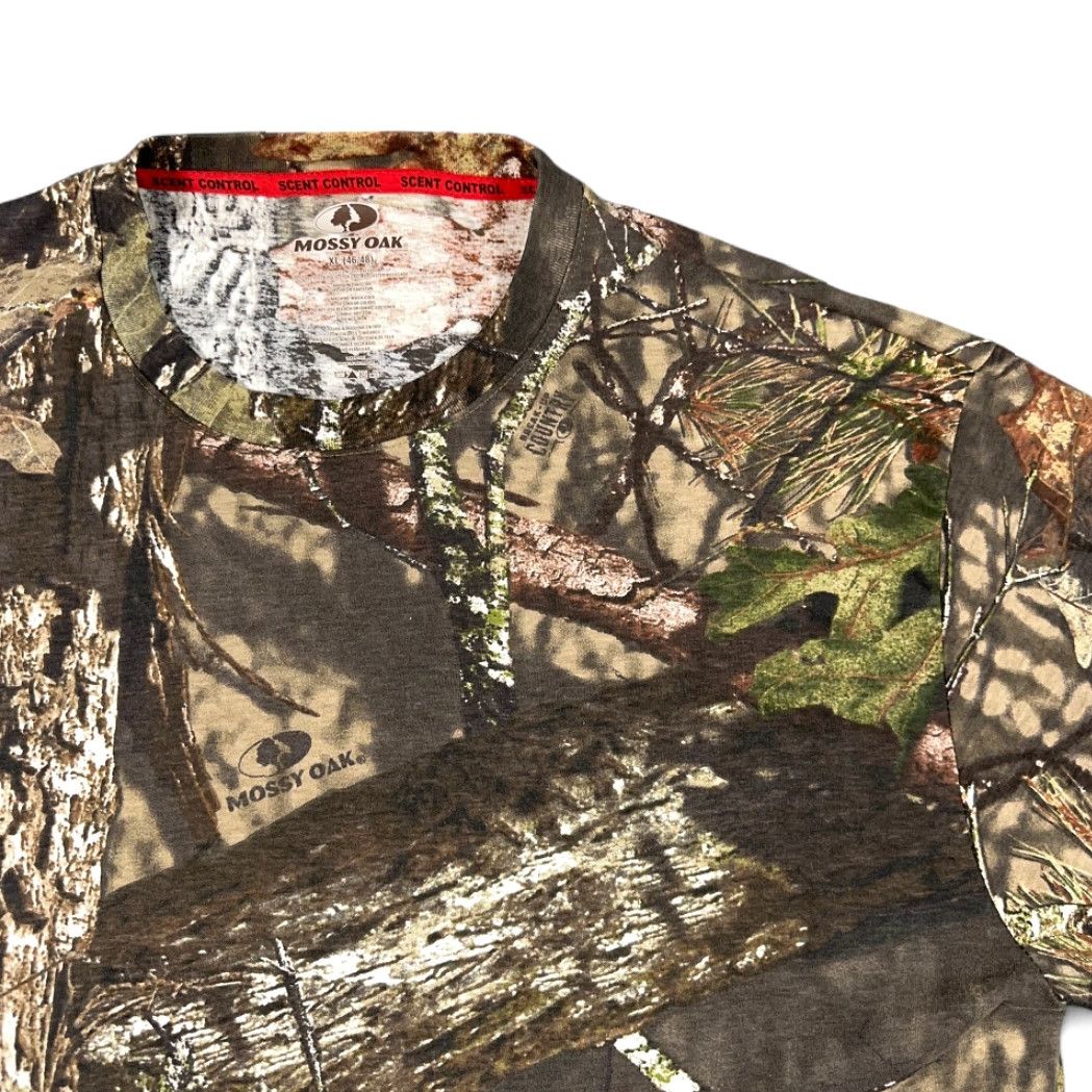 Vintage Mossy Oak Shirt Adult XL Brown Camouflage Scent Control Outdoor Long Sleeve Camouflage T-Shirt Mens Size US XL / EU 56 / 4 - 2 Thumbnail
