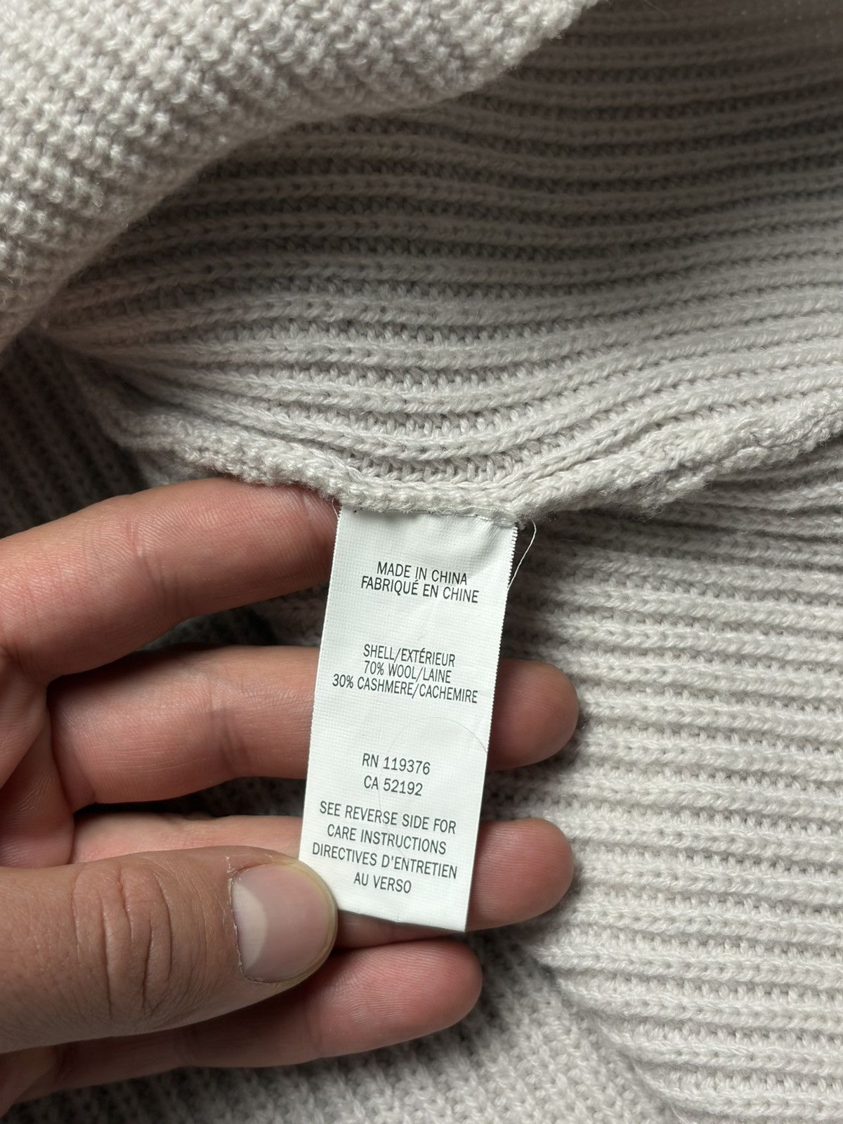 Helmut Lang Helmut Lang Womens Cotton Cashmere Knitwear Womens Size M / US 6-8 / IT 42-44 - 8 Thumbnail