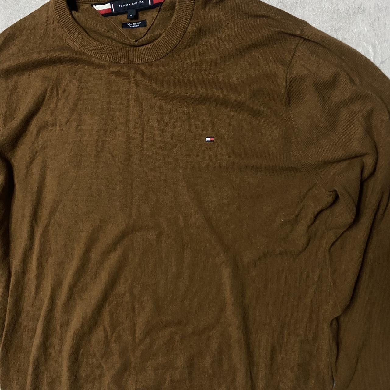 Tommy Hilfiger Brown Tommy Hilfiger crewneck sweater Size US M / EU 48-50 / 2 - 2 Thumbnail