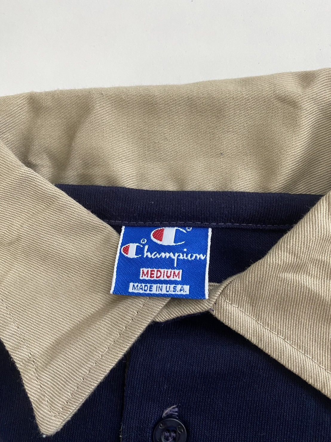 Champion × Vintage Vintage Champion Tag Skwim Staff Polo Tee Size US M / EU 48-50 / 2 - 2 Thumbnail
