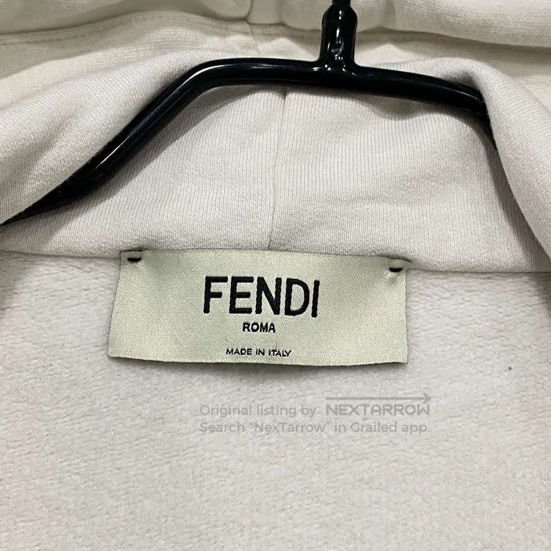Fendi Fendi Glitter and embroidered logo zip-up jacket Size M / US 6-8 / IT 42-44 - 6 Thumbnail