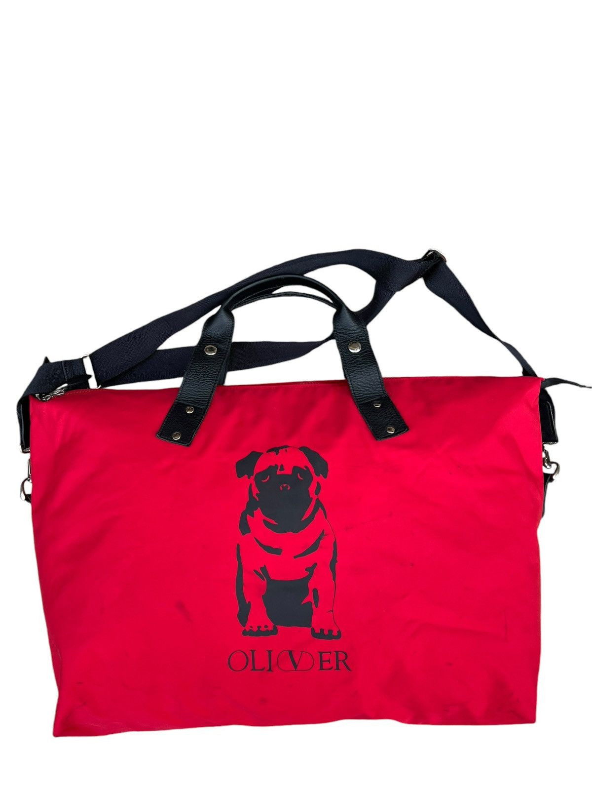 Valentino Vintage valentino Oliver Large Red Tote Bag Size ONE SIZE - 6 Thumbnail