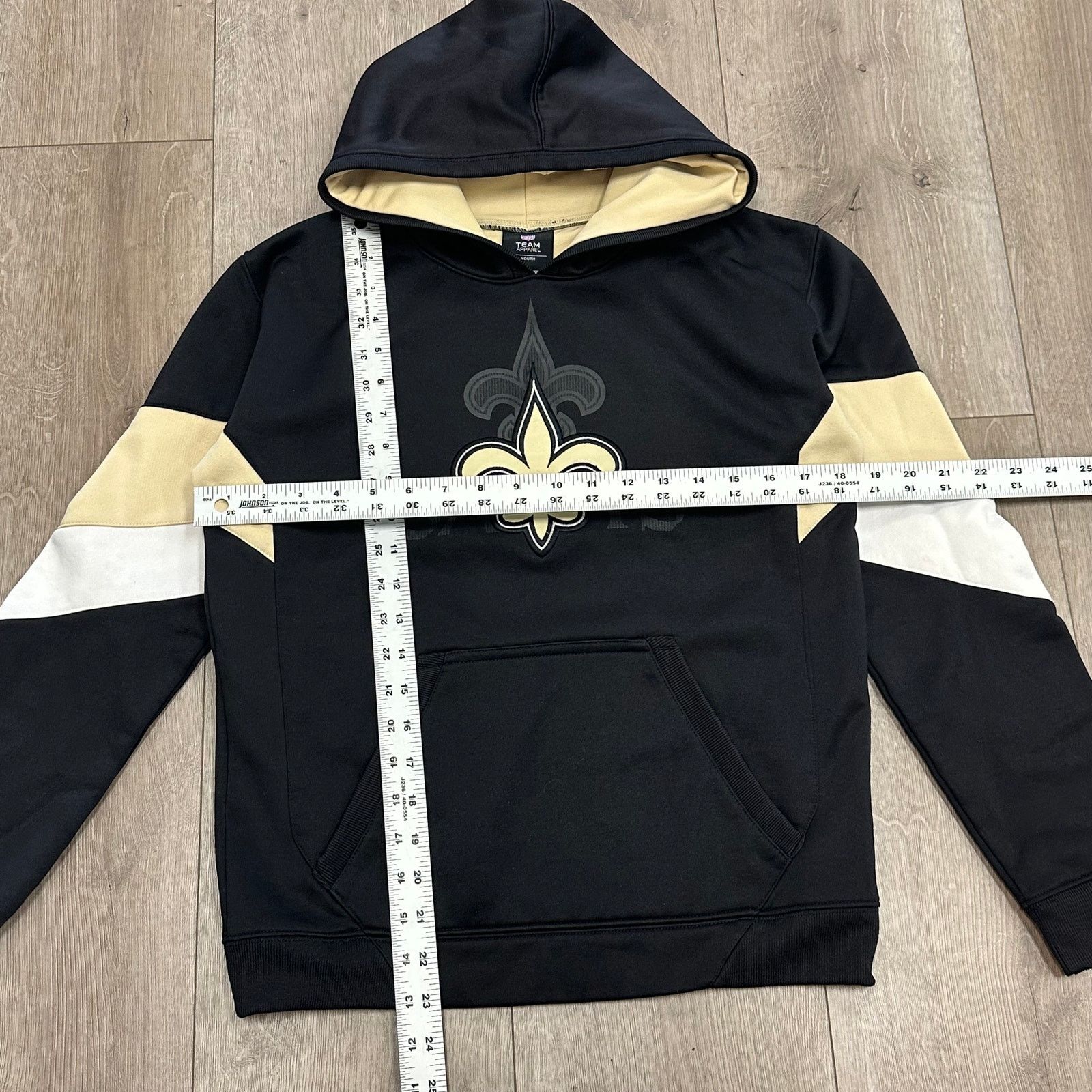NFL New Orleans Saints NFL Hoodie Sweater Size Youth Large 14 Size US L / EU 52-54 / 3 - 3 Thumbnail