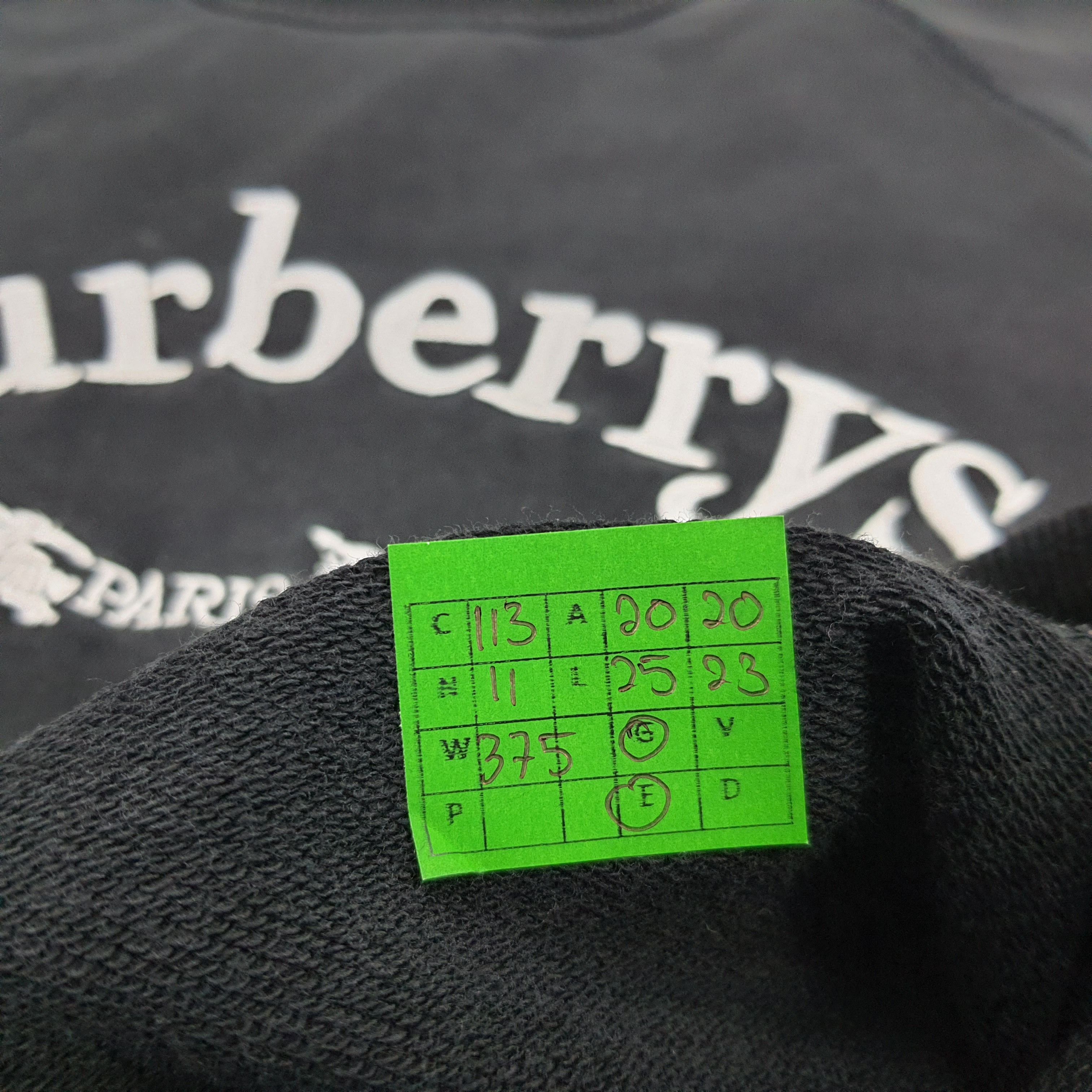 Burberry × Vintage Vintage Burberry London Paris NewYork Embroidery Sweatshirt Size US S / EU 44-46 / 1 - 7 Thumbnail