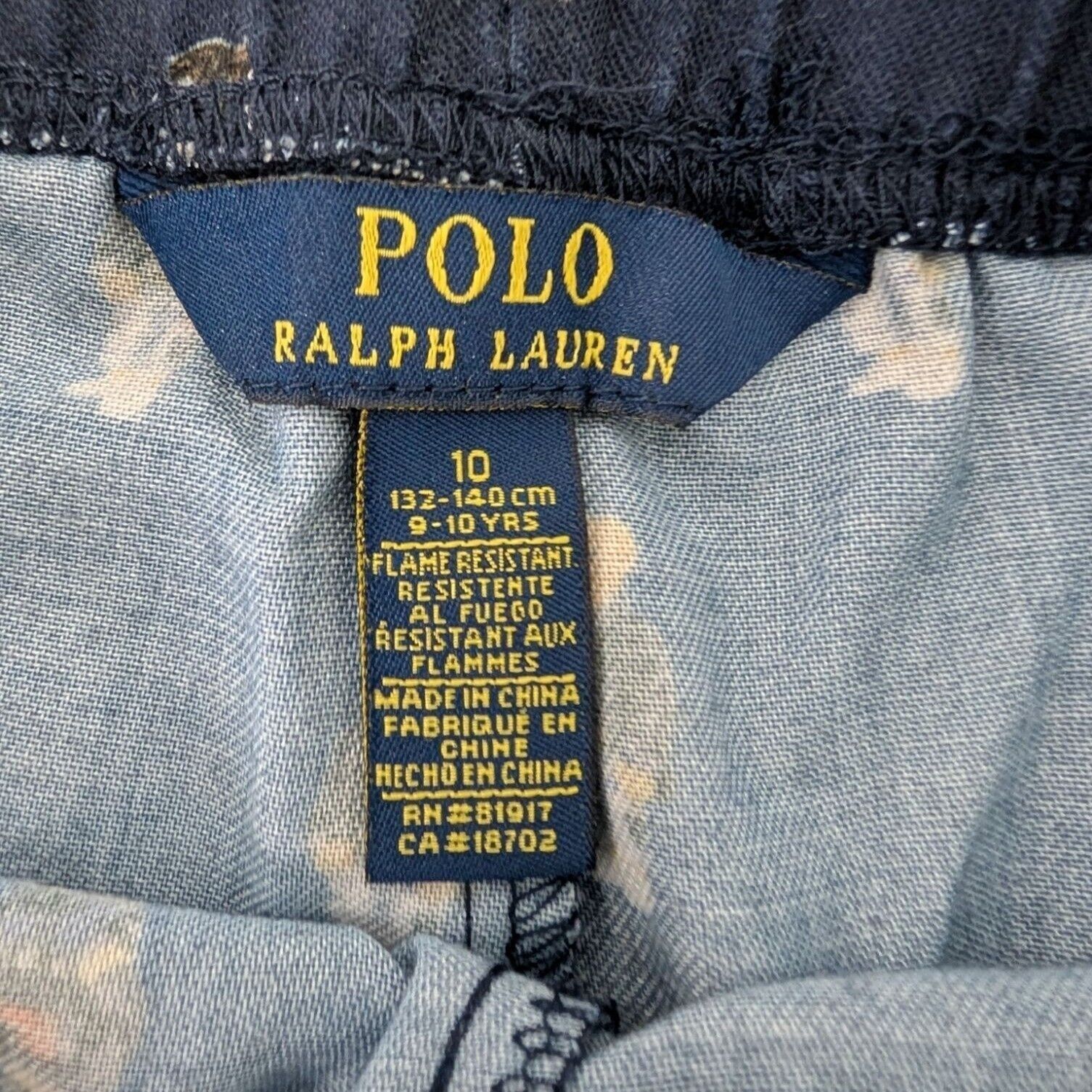 Polo Ralph Lauren NEW Polo Ralph Lauren All Over Bear PJ Pants Boys Size 10 Size US 26 / EU 42 - 5 Thumbnail