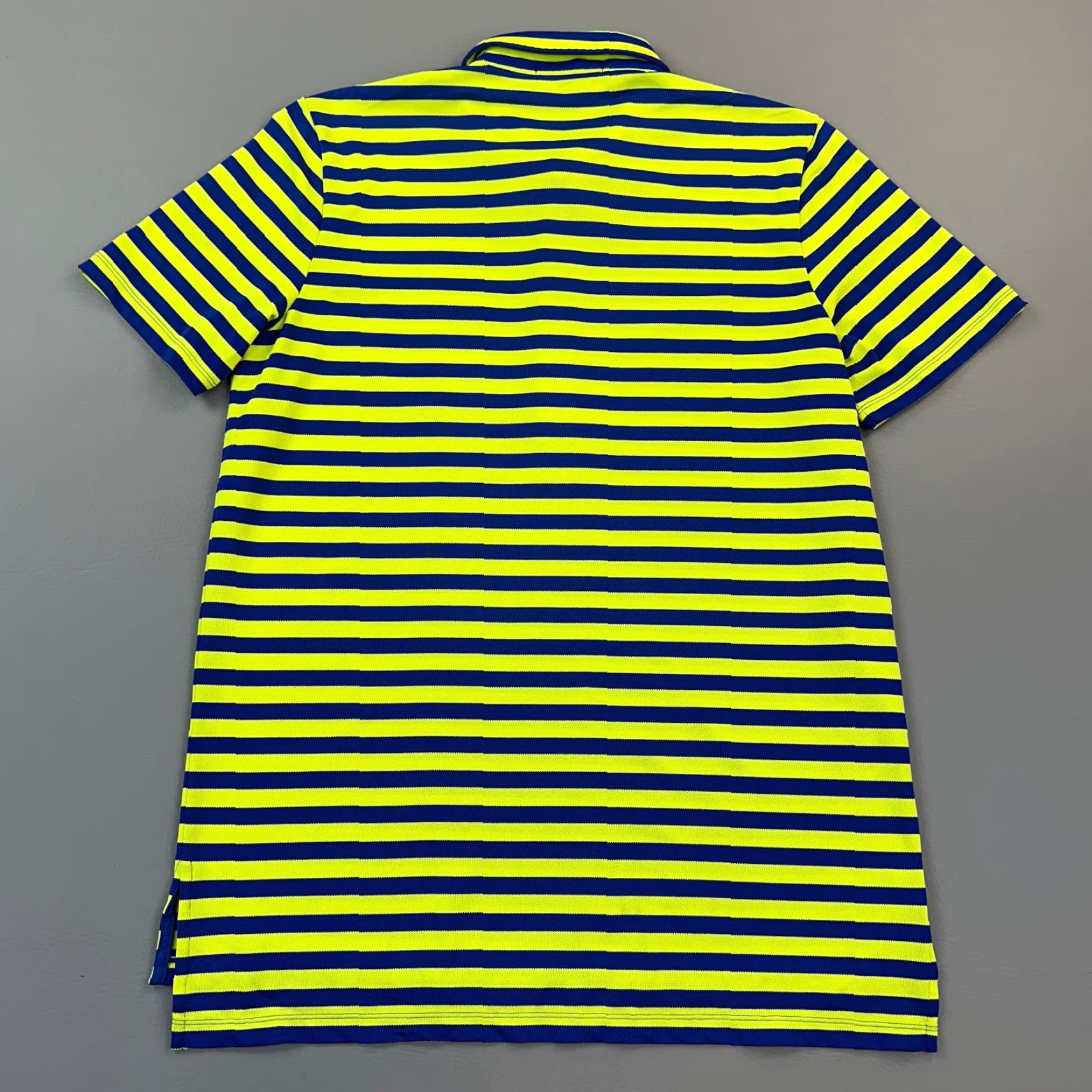 RLX Ralph Lauren RLX Ralph Lauren Polo Shirt Mens Medium Green Striped Performance Pocket Golf Size US M / EU 48-50 / 2 - 5 Thumbnail