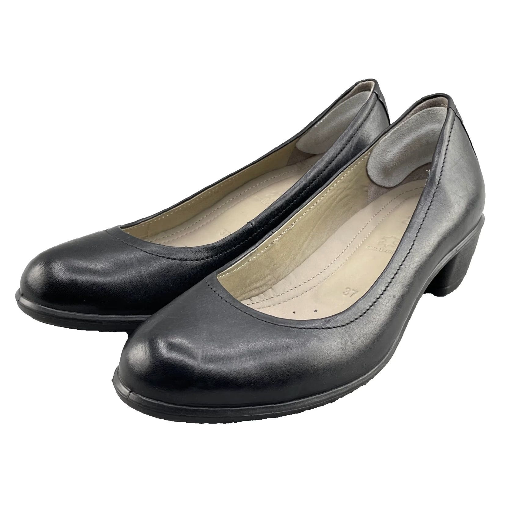 Ecco ECCO Ecco Touch Heel Women EU 37 US 6.5 Black Corpcore Formal Office Classic Business Pump Womens Shoes Size US 7 / IT 37 - 2 Thumbnail