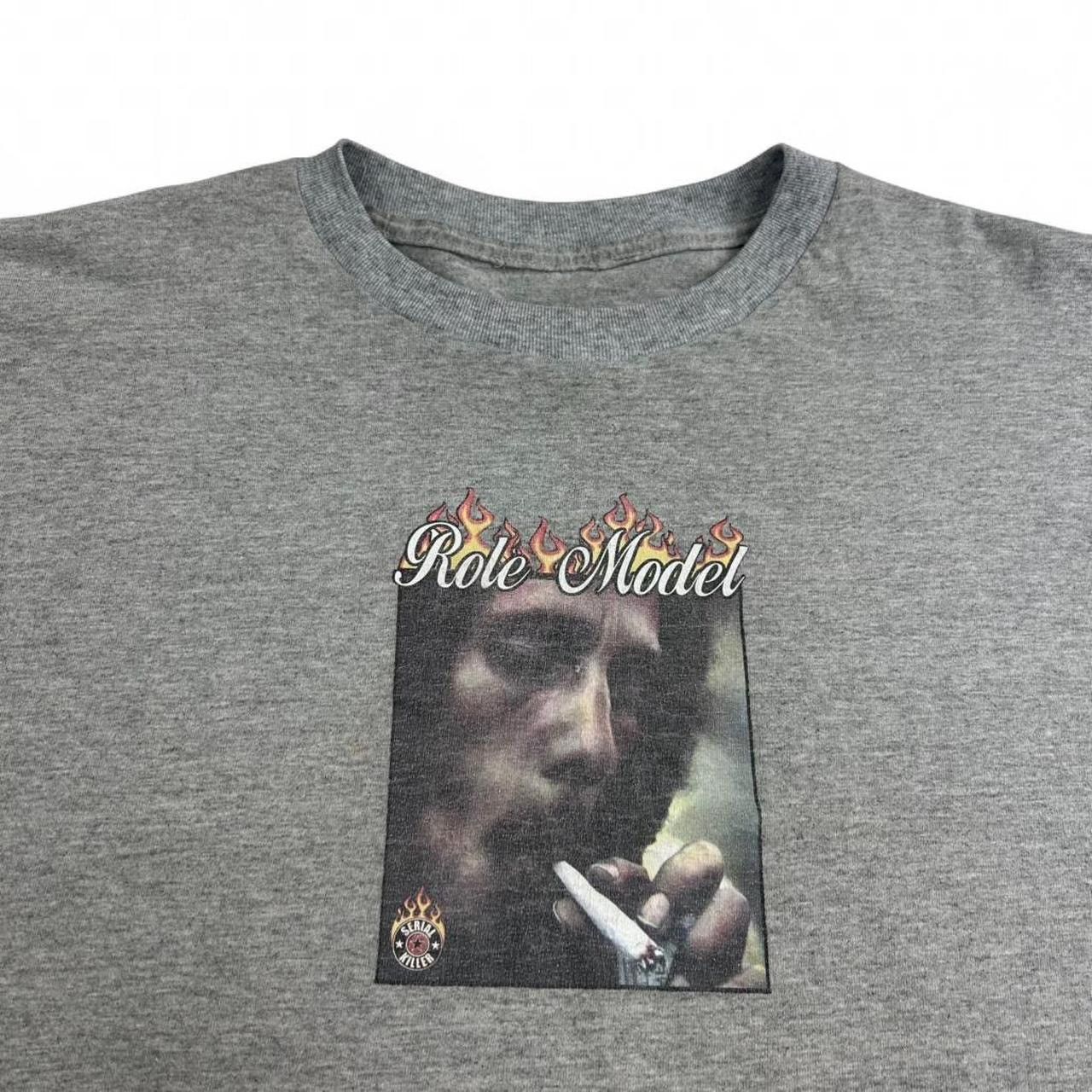 Bob Marley 90s vintage Serial Killer Bob Marley Role Model T Shirt Size US XL / EU 56 / 4 - 1 Thumbnail