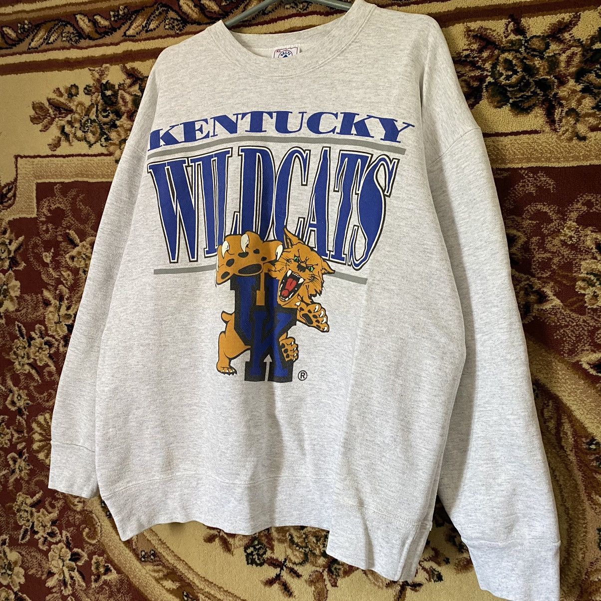 Other Vintage 90s Kentucky Wildcats Crewneck Sweatshirt Size US XL / EU 56 / 4 - 2 Thumbnail