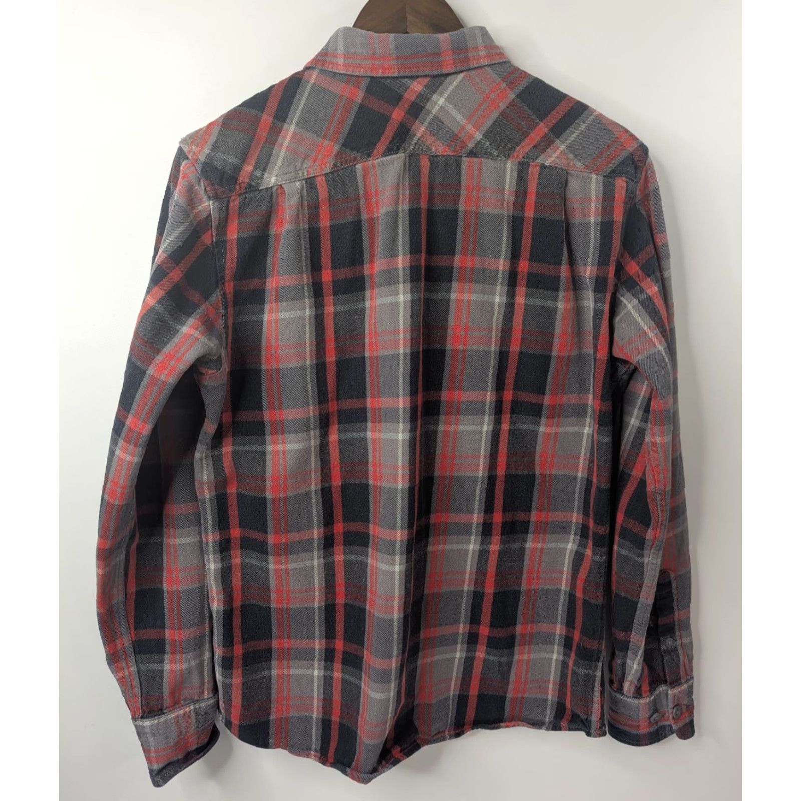 Element VINTAGE Element Flannel Shirt Men’s Medium Red Black Plaid Long Sleeve Button Skater Size US M / EU 48-50 / 2 - 6 Thumbnail