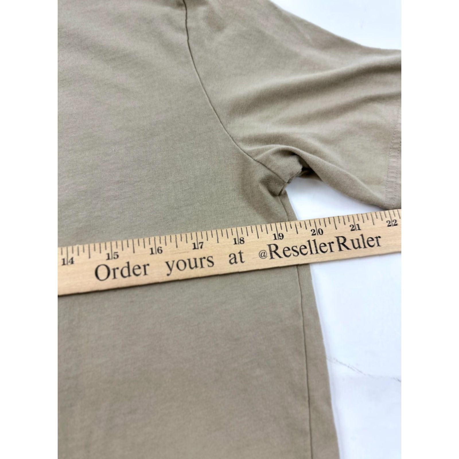 Under Armour Under Armour Shirt Mens M Beige Short Sleeve Crew Neck Logo Graphic Print Outdoor 90s? Size US M / EU 48-50 / 2 - 8 Thumbnail