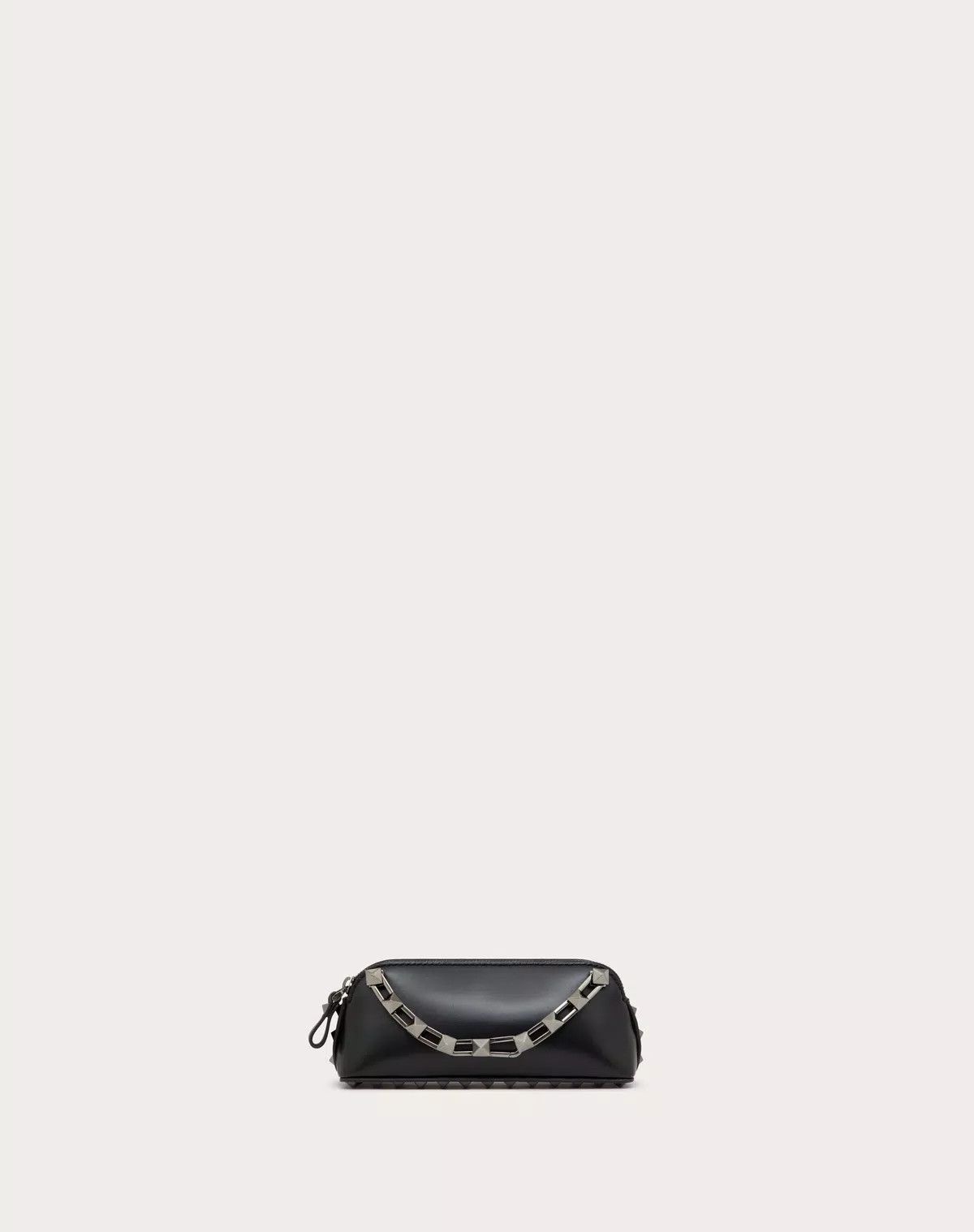 Valentino o1s1wg111125 Size: OS / Mini Rockstud Shiny Calfskin Clutch Size ONE SIZE - 1 Thumbnail