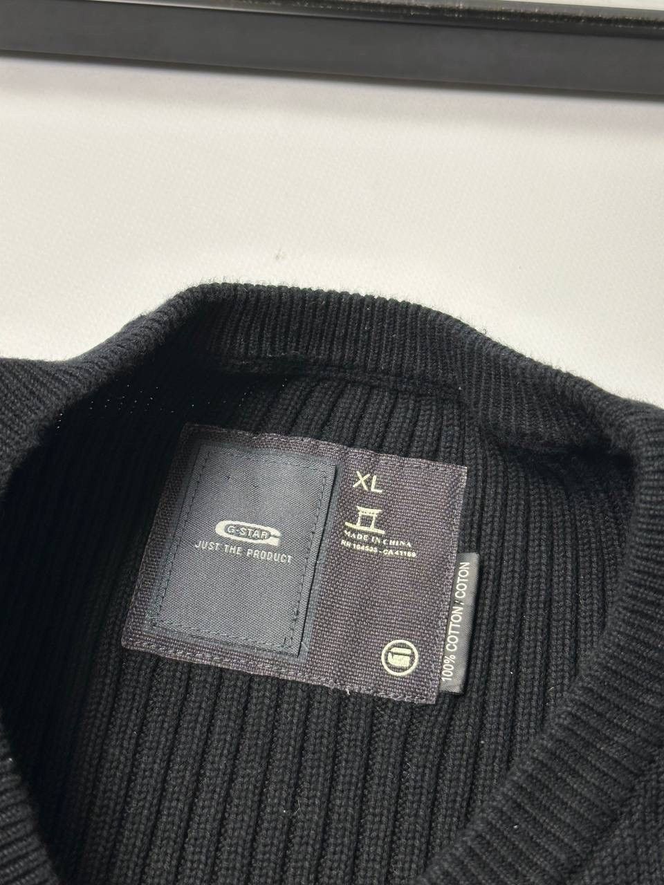 G-Star 🔥G-Star Vintage Cable Knite Sweater Big Logo RAW Size US XL / EU 56 / 4 - 4 Thumbnail