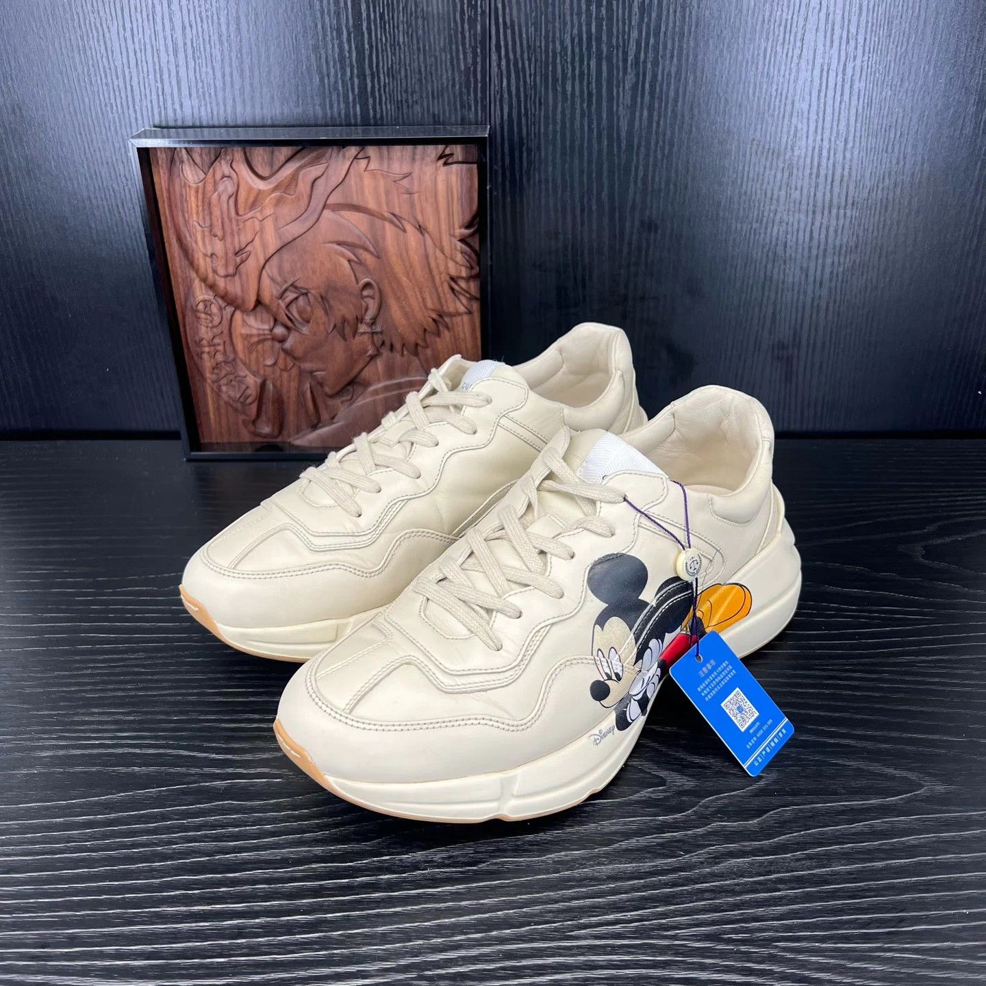 Gucci Gucci Rhyton x Mickey 42.5 EU new with box Size US 9.5 / EU 42-43 - 1 Thumbnail
