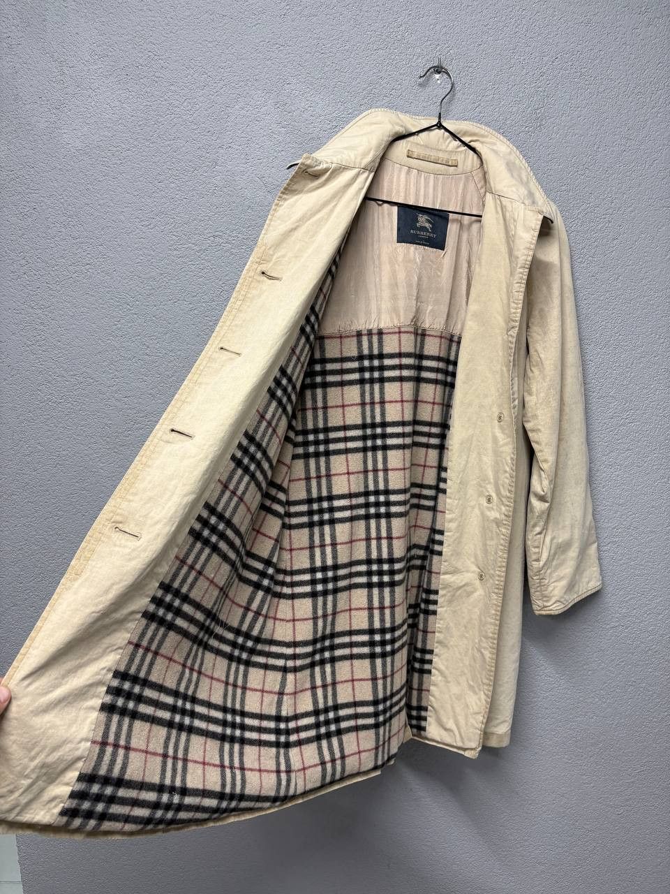 Burberry Burberry London womens nova chek wool coat USA 6 / S Size M / US 6-8 / IT 42-44 - 5 Thumbnail