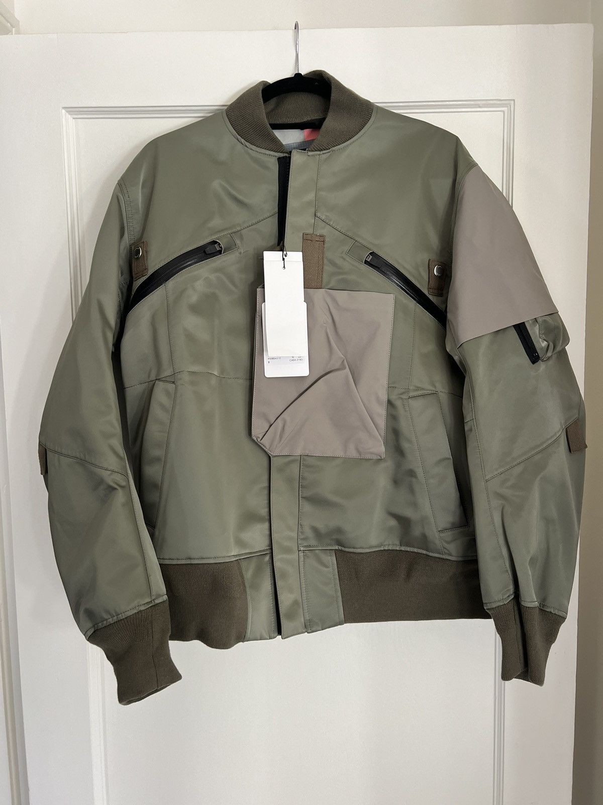 Acronym Sacai x Acronym MA-1 Bomber Jacket 22SS size M | Grailed