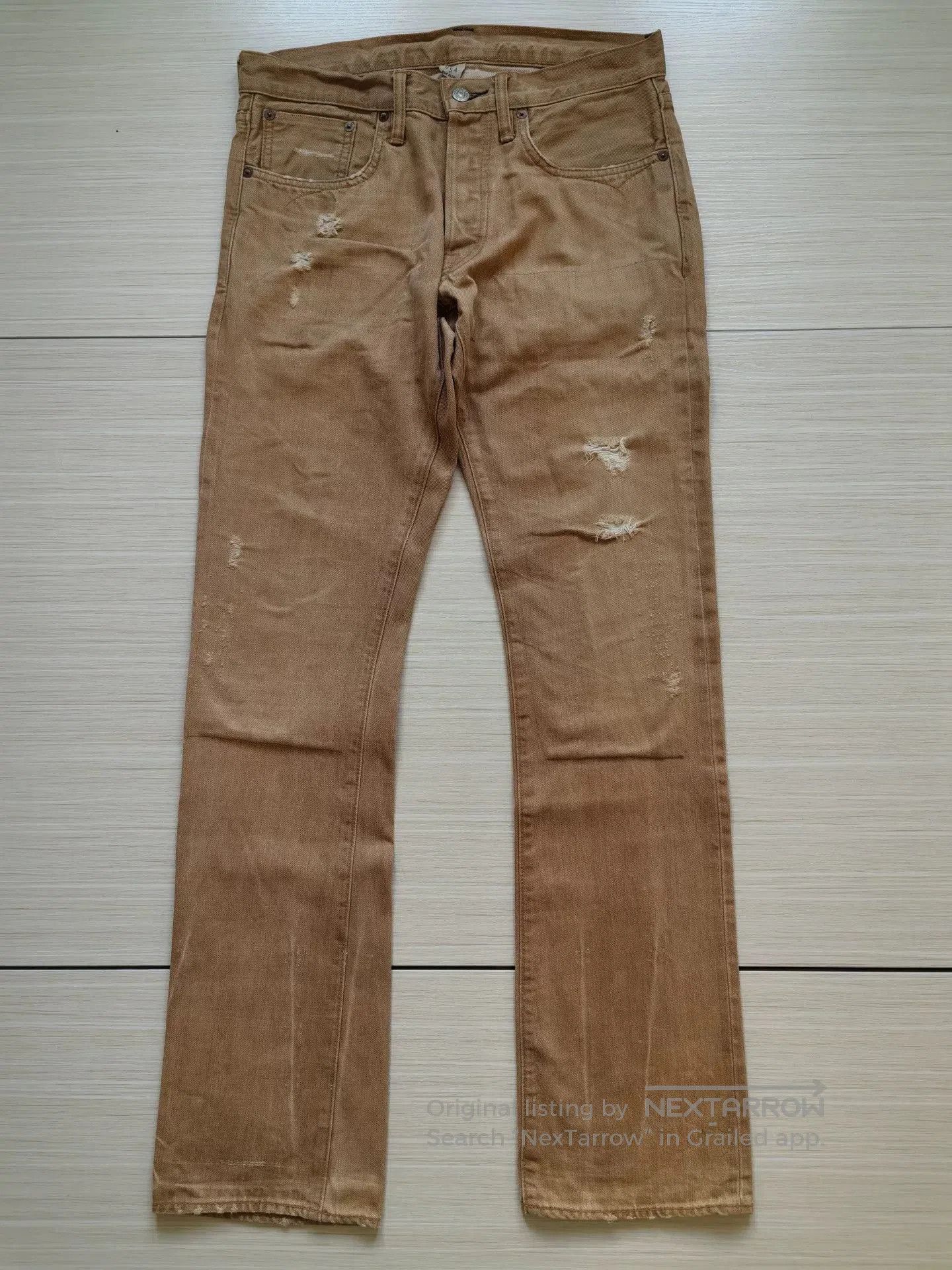 RRL Ralph Lauren RRL Vintage Denim Trouser Boots Pants. Size US 30 / EU 46 - 1 Thumbnail