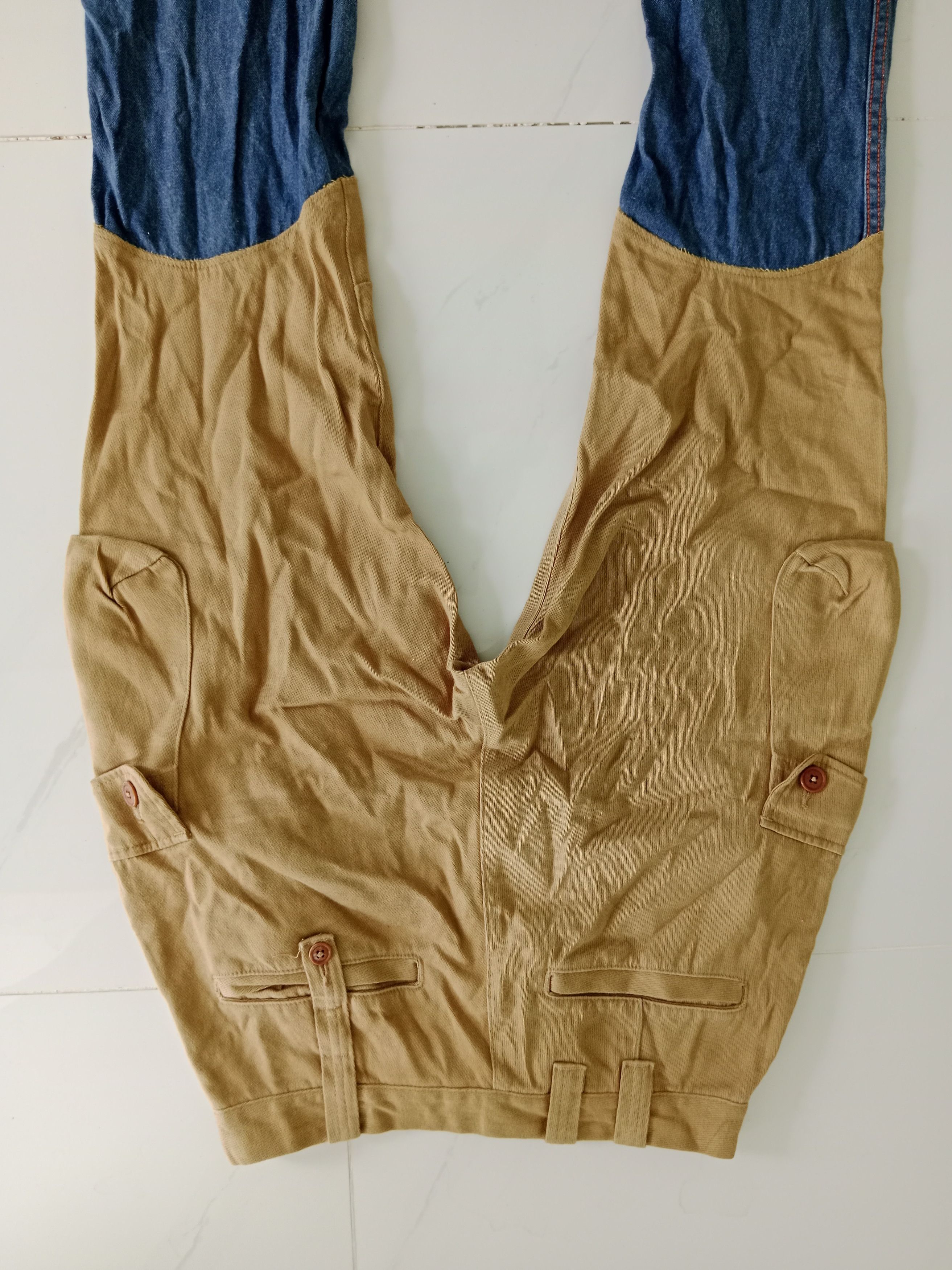 Other Vintage Japanese Brand Cropped Pants Side Pocket Size US 30 / EU 46 - 4 Thumbnail