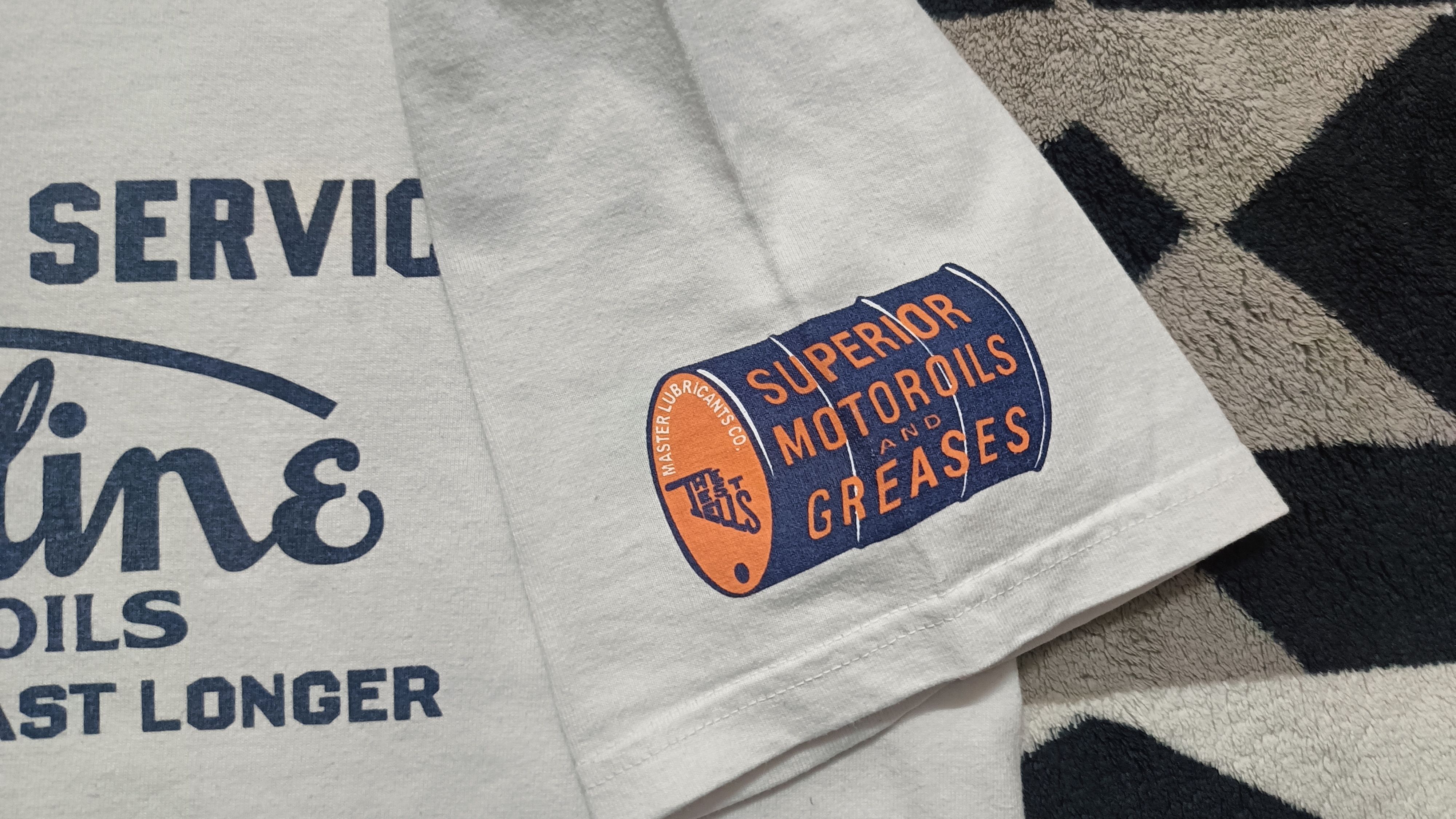 Japanese Brand 🔥🔥Rare The Real McCoys Gasoline Tee Size US M / EU 48-50 / 2 - 5 Thumbnail