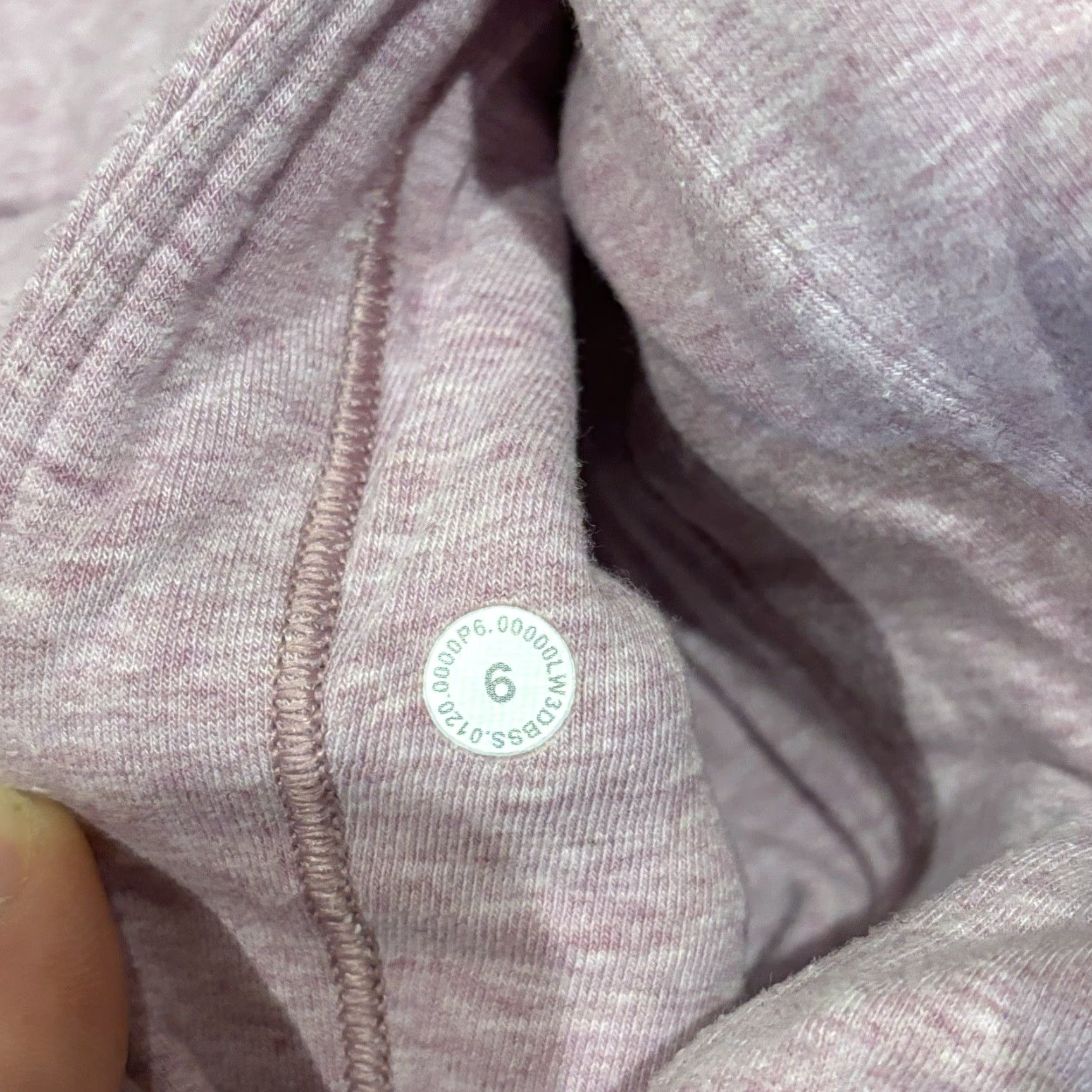 Lululemon Lululemon Find Your Unwind Pullover Womens Size 6 Pink Taupe Heathered Pullover Sweatshirt Long Sleeve Regular 6 Womens Size M / US 6-8 / IT 42-44 - 7 Thumbnail