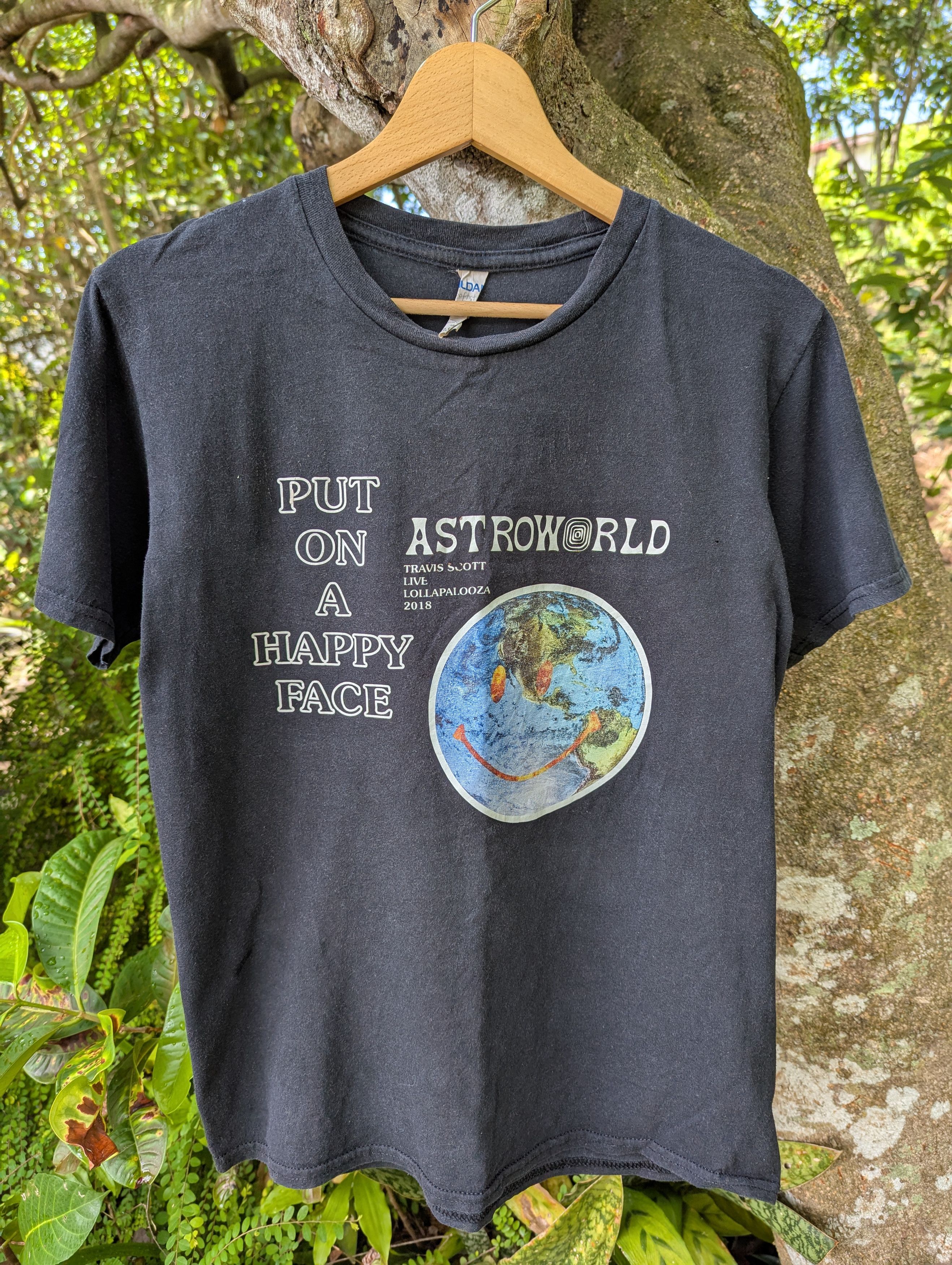 Rap Tees 🔥FREE SHIPPING🔥Travis Scott Astroworld Tshirt 2018 Tour Size US S / EU 44-46 / 1 - 1 Thumbnail