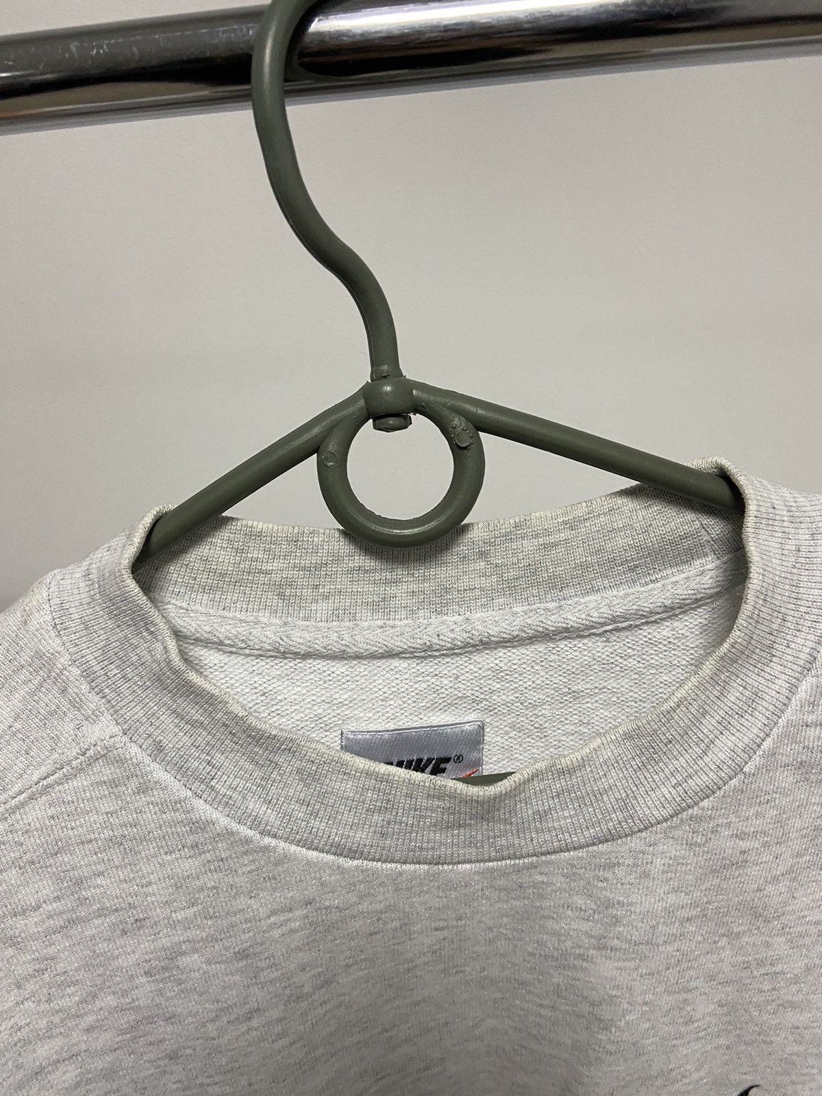 Nike × Vintage Nike Sweatshirt big swoosh Logo Vintage 90s Size US M / EU 48-50 / 2 - 9 Thumbnail