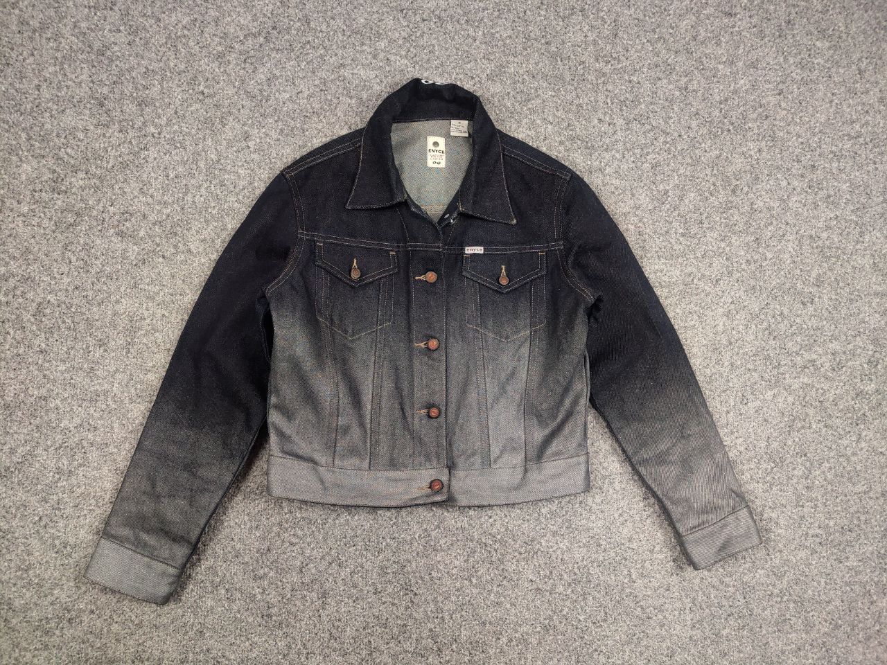 Enyce Vintage Enyce hysteric glamour Style Gradient Denim jacket Size M / US 6-8 / IT 42-44 - 7 Thumbnail