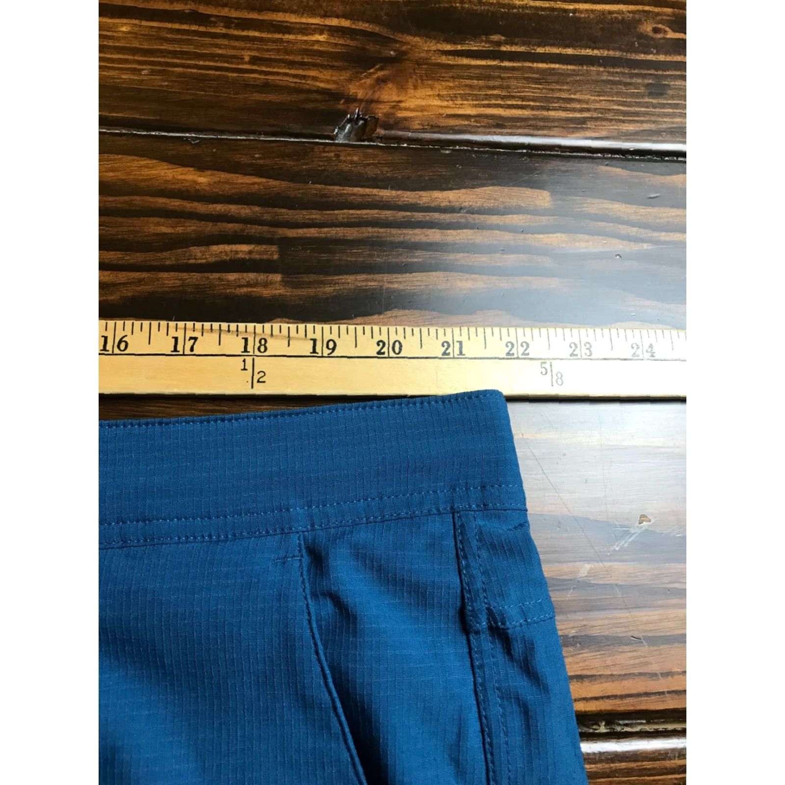 George George Shorts Men 44 Blue Golf/Hiking Flat Front Chino Casual Regular Size 44 Men’s Blue 90s? Size US 44 / EU 60 - 3 Thumbnail