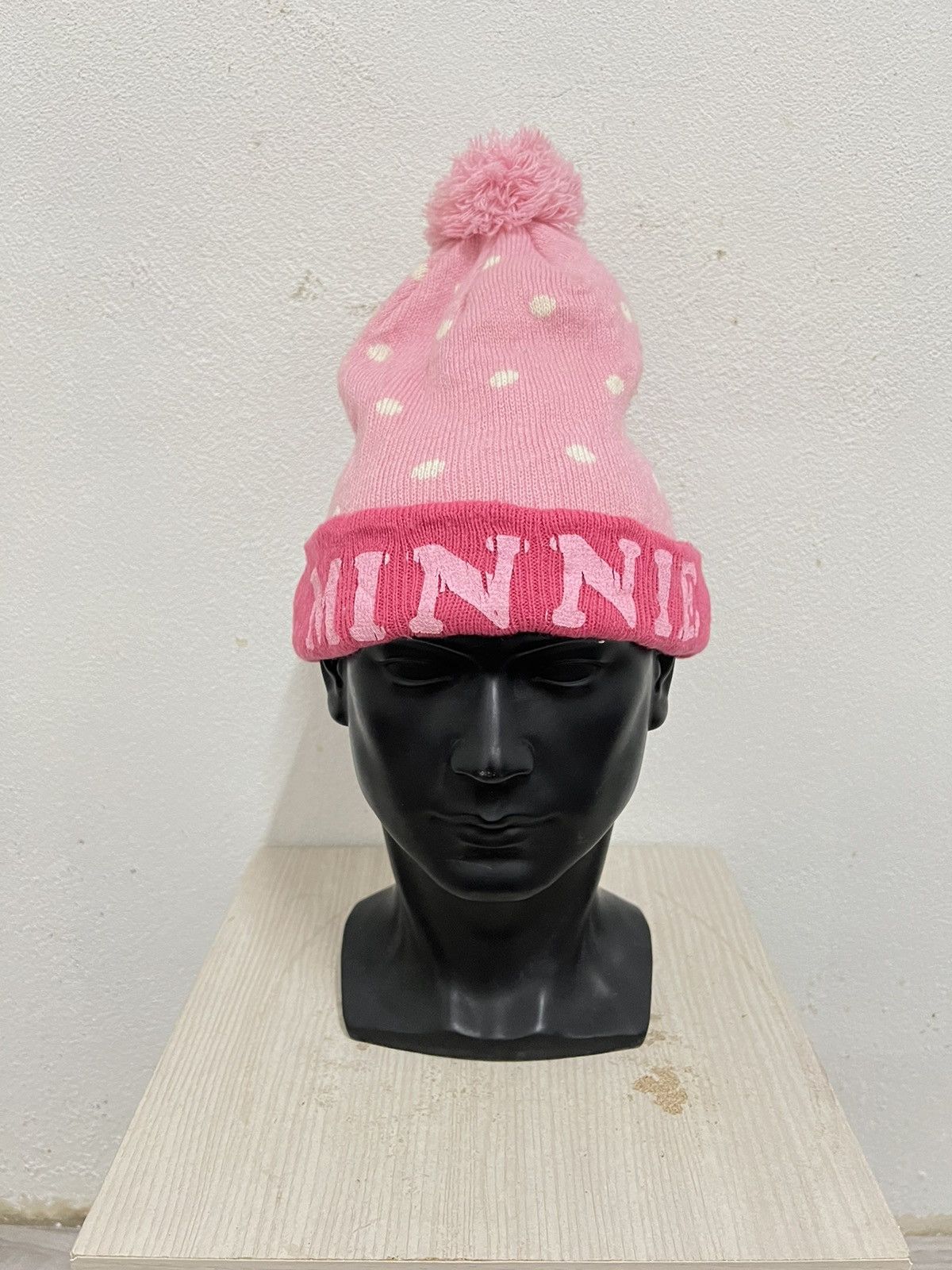 Disney × Mickey Mouse Minnie Mouse Disney Cartoon Beanie Hat Size ONE SIZE - 2 Thumbnail